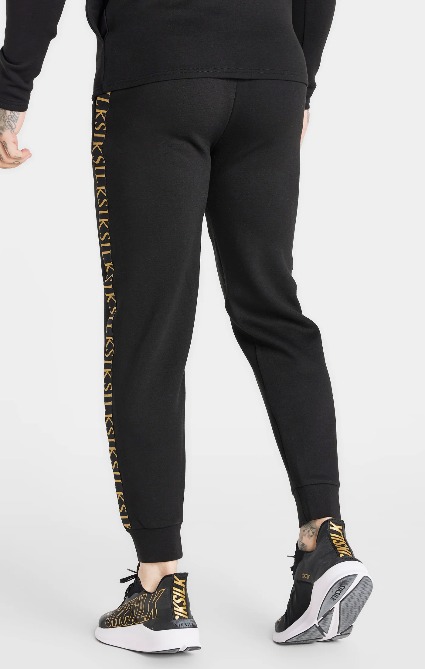 Black Dynamic Fitted Track Pant - Image 4