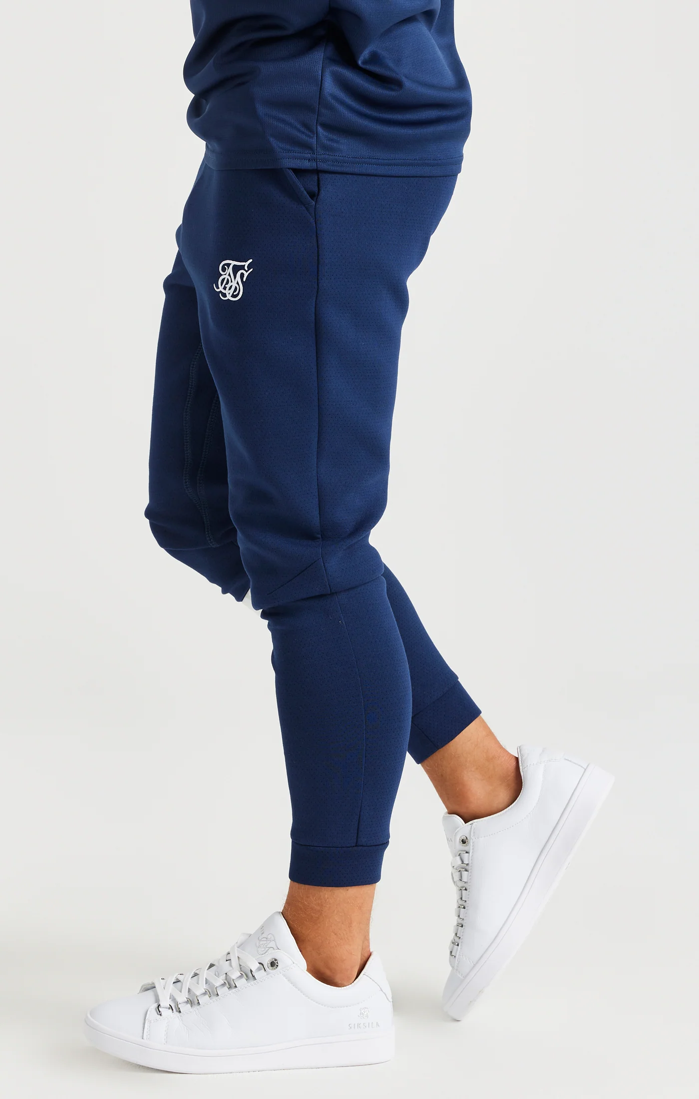SikSilk Dynamic Joggers - Navy - Image 2