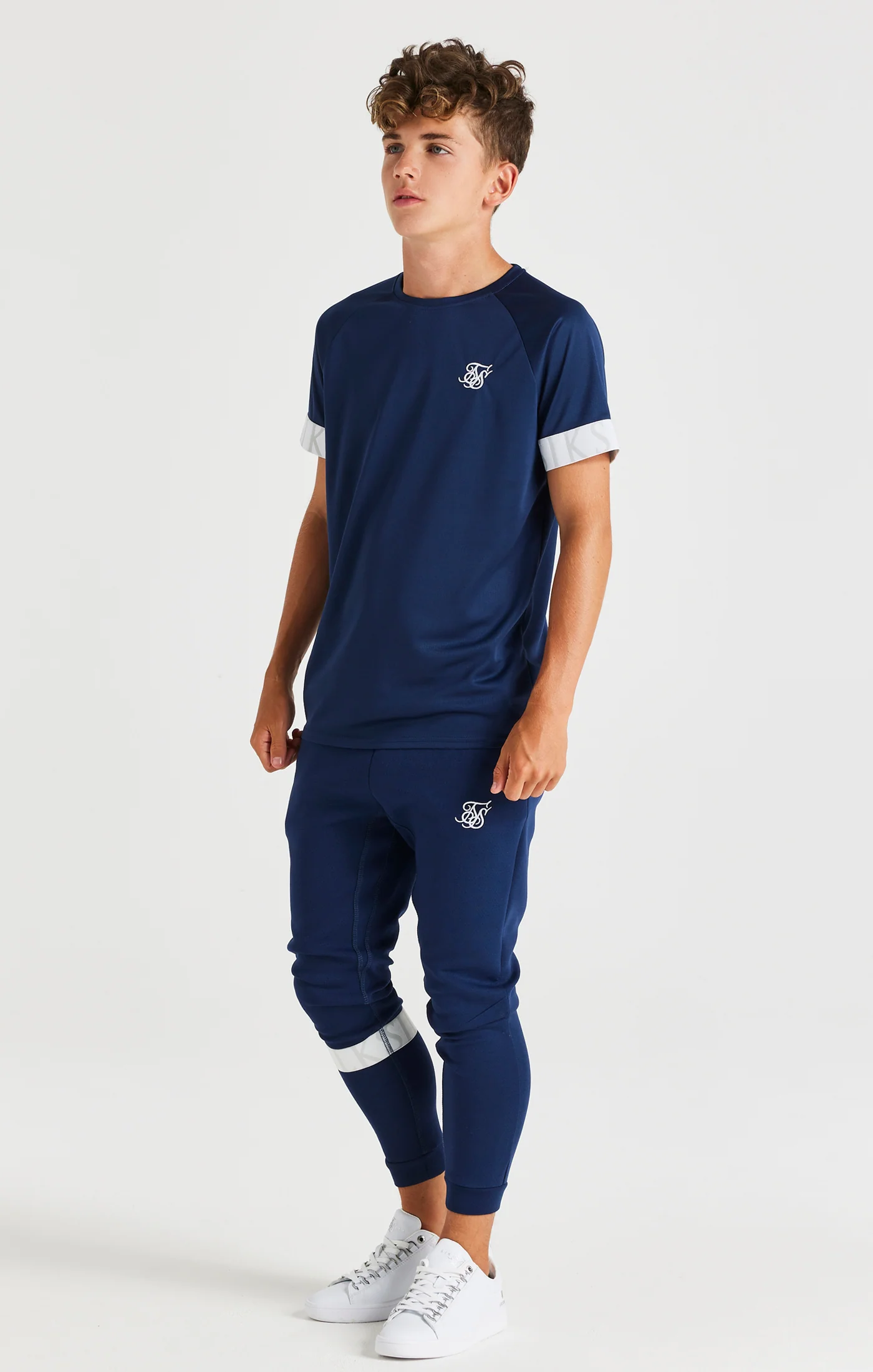 SikSilk Dynamic Joggers - Navy - Image 3