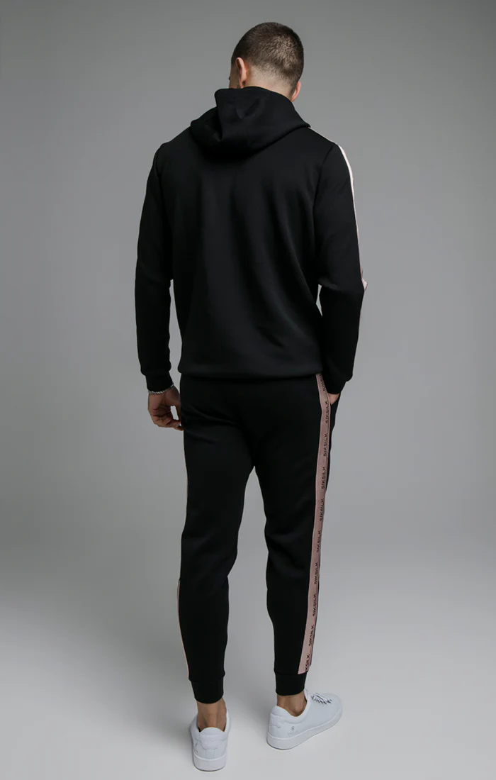 Black Dynamic Zip Through Hoodie - Image 5