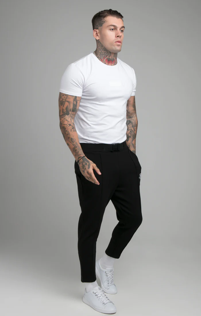 Black Elasticated Waist Pant - Image 5