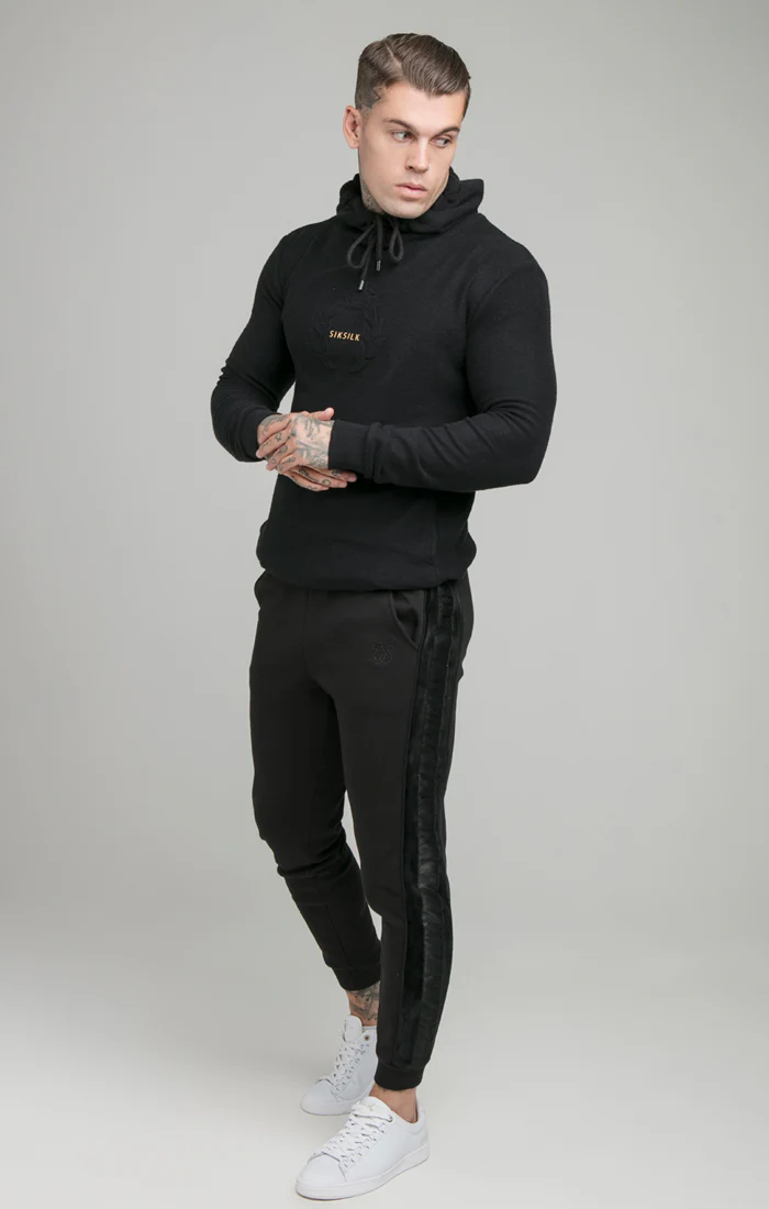 SikSilk Element Overhead Hoodie - Black - Image 2