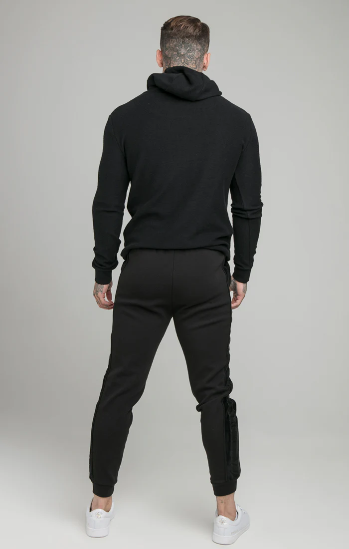 SikSilk Element Overhead Hoodie - Black - Image 5