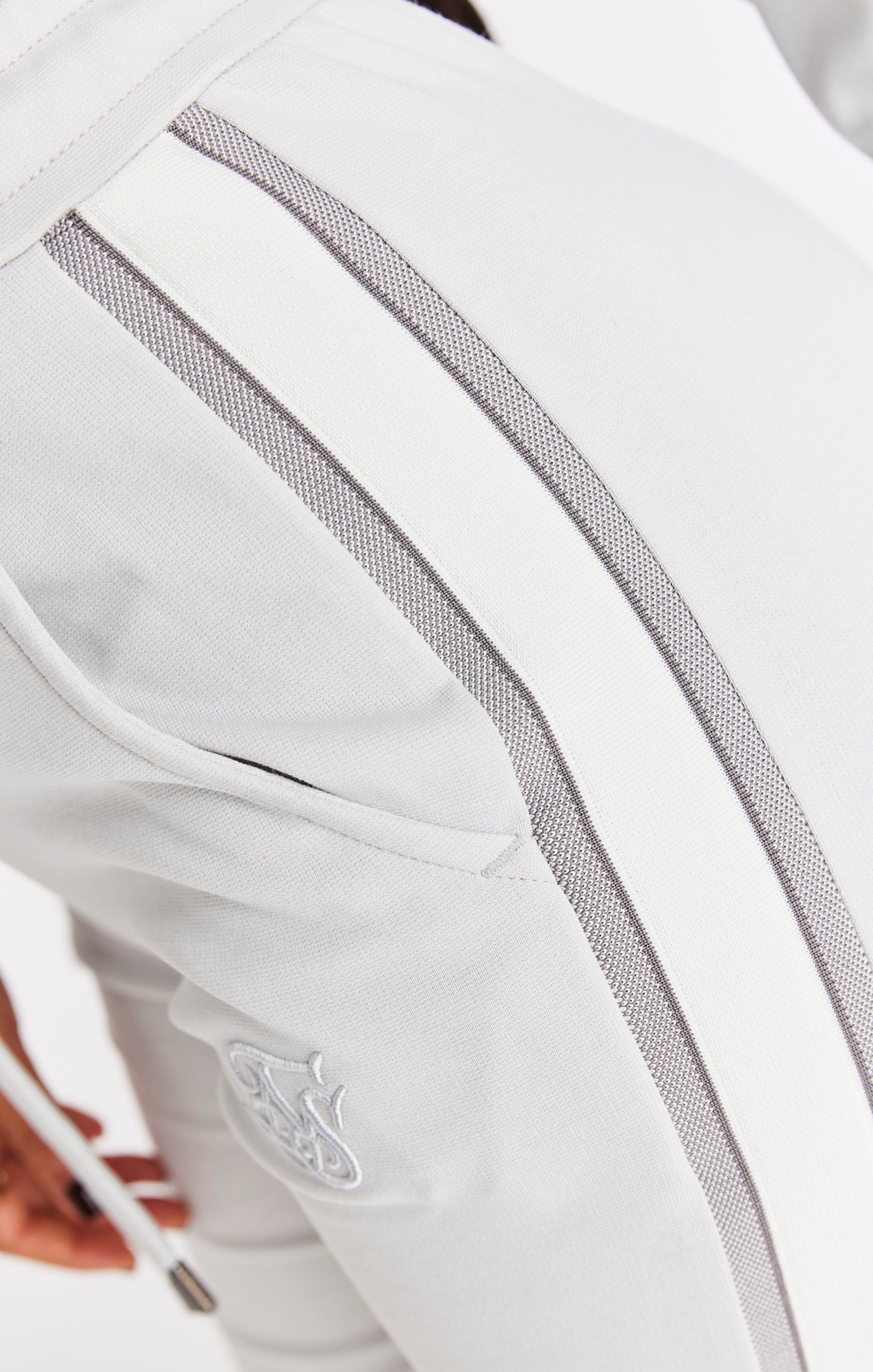 SikSilk Elevate Pants - Light Grey - Image 4