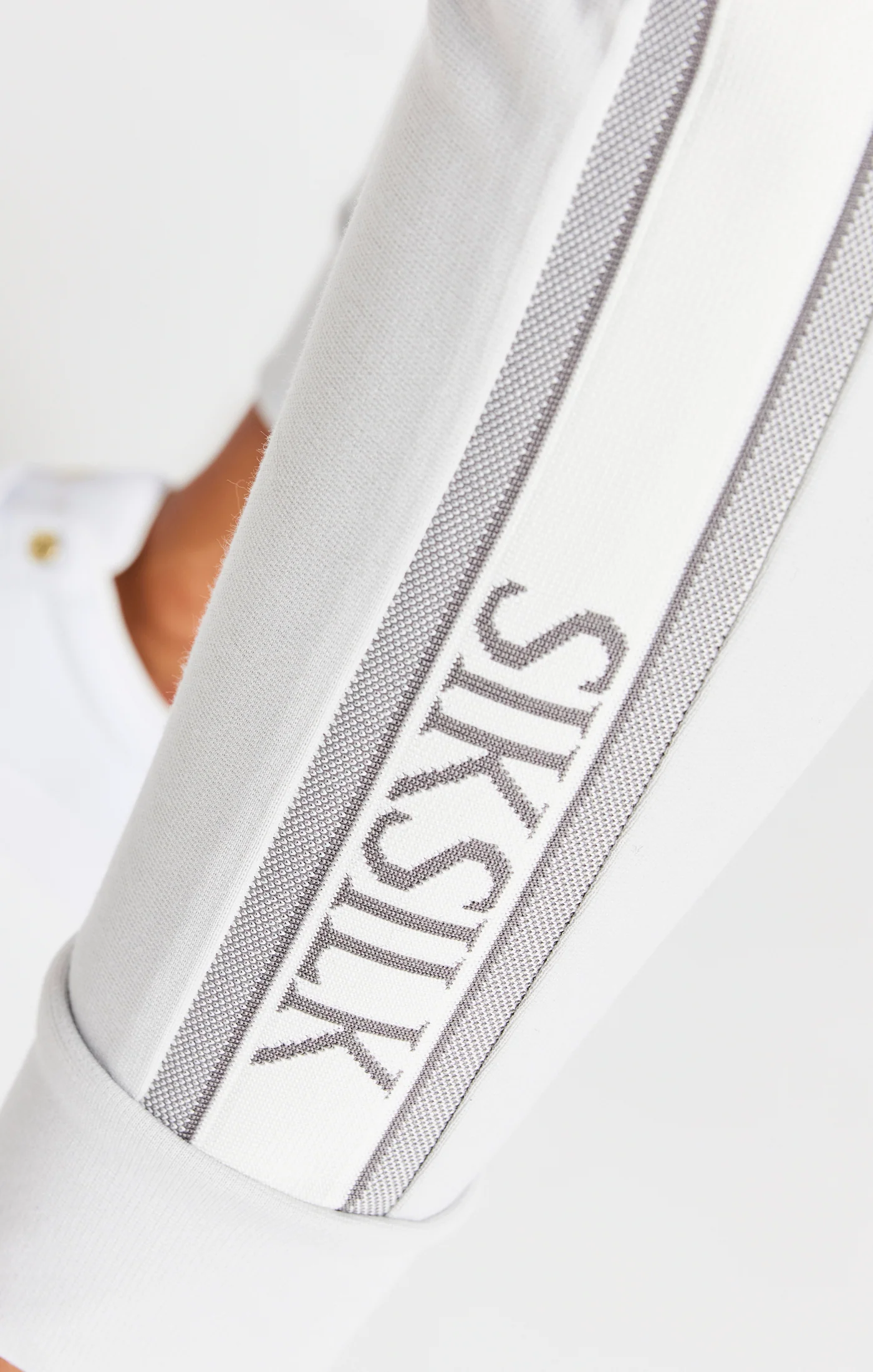 SikSilk Elevate Pants - Light Grey - Image 5