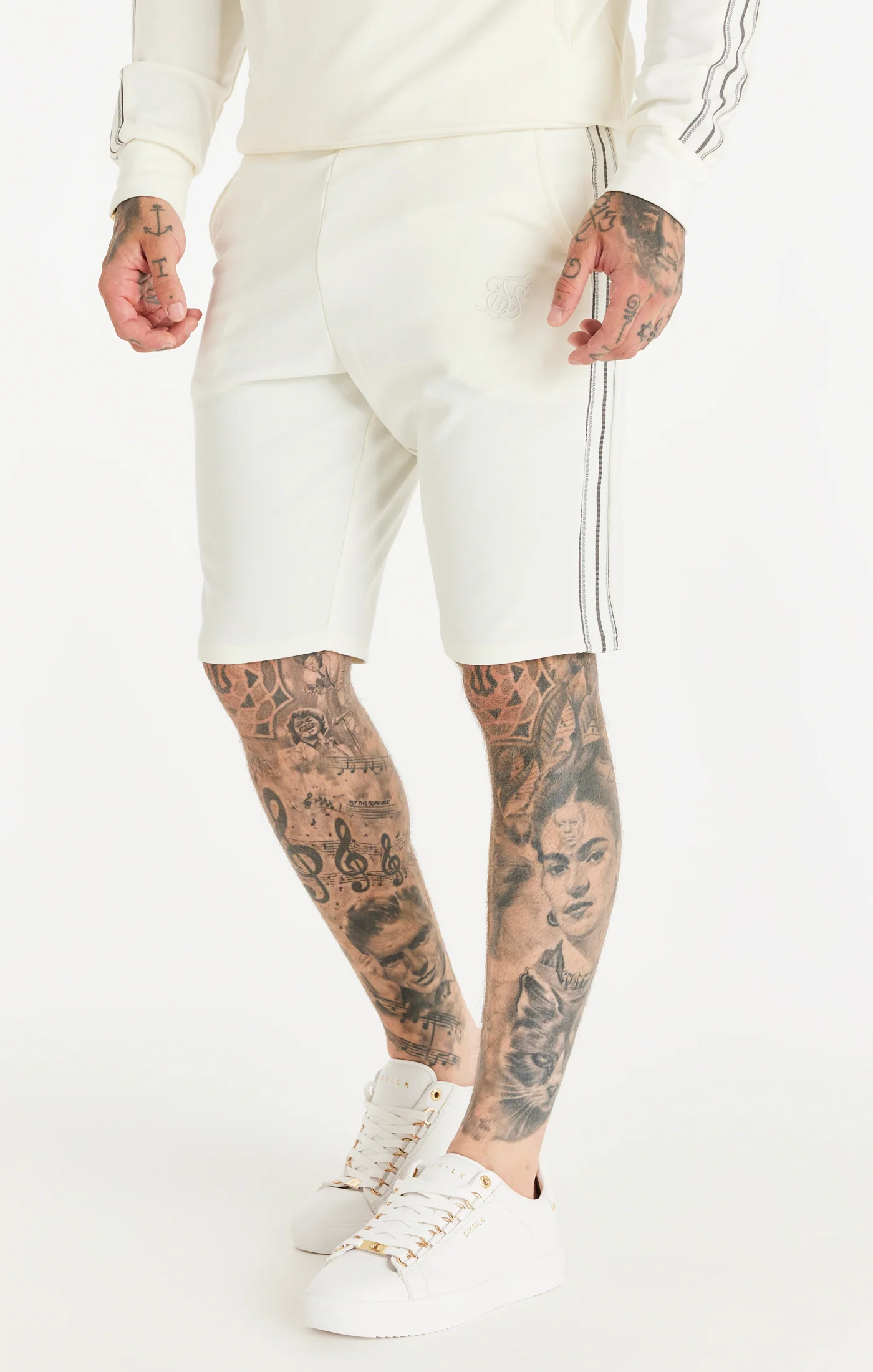 Ecru Tonal Taping Short