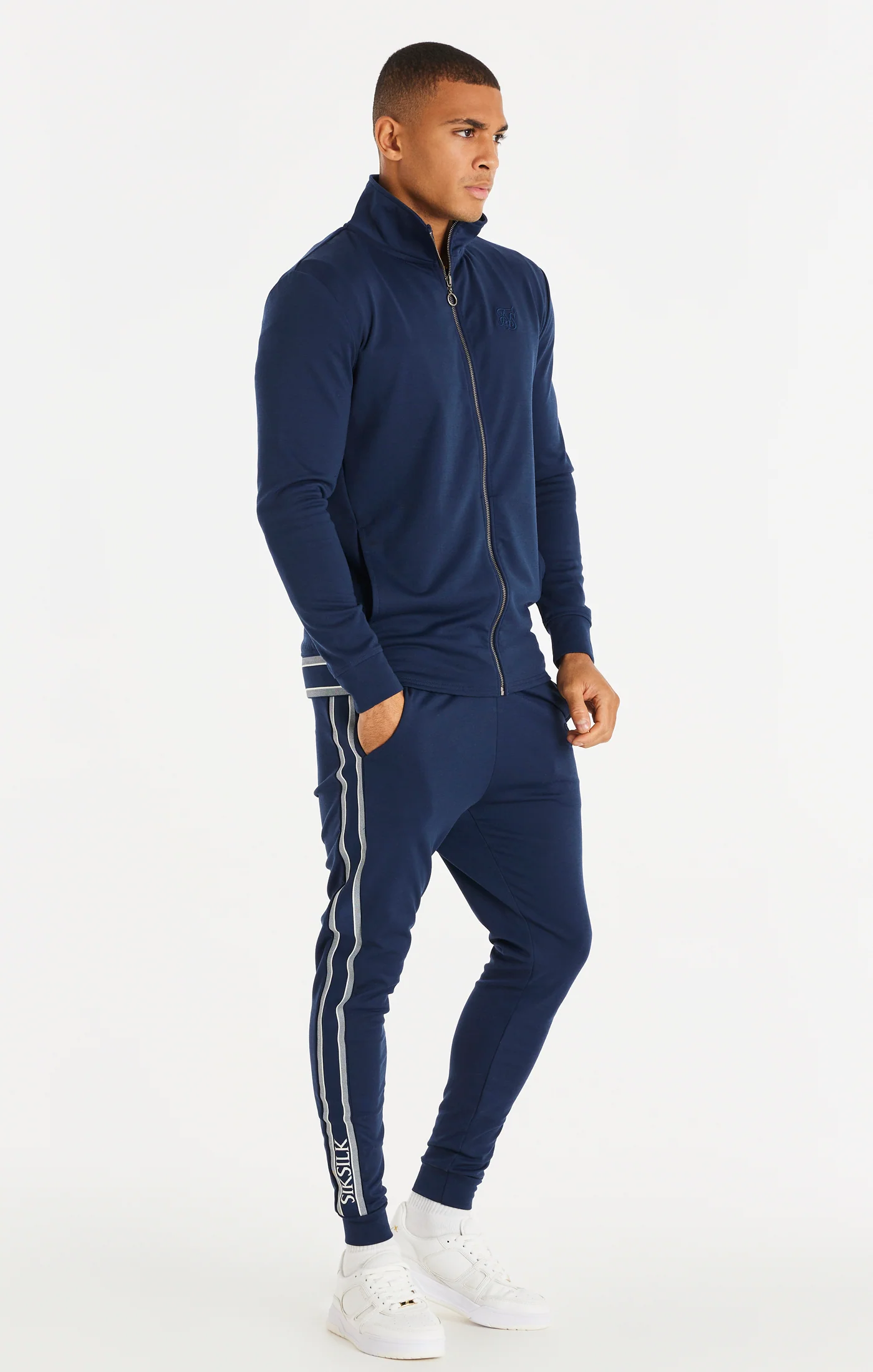 Navy Tape Pant - Image 5
