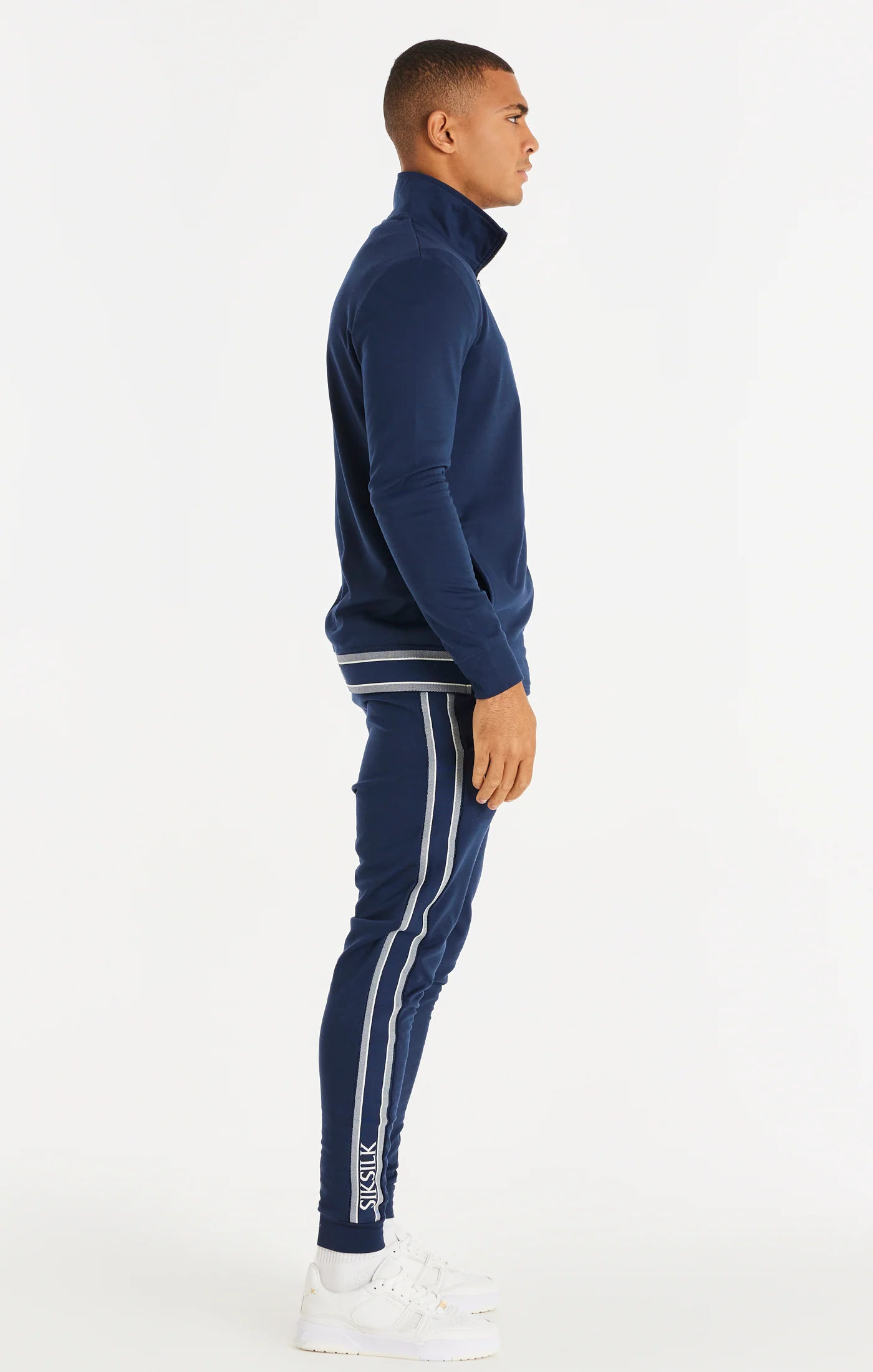 Navy Tape Pant - Image 6