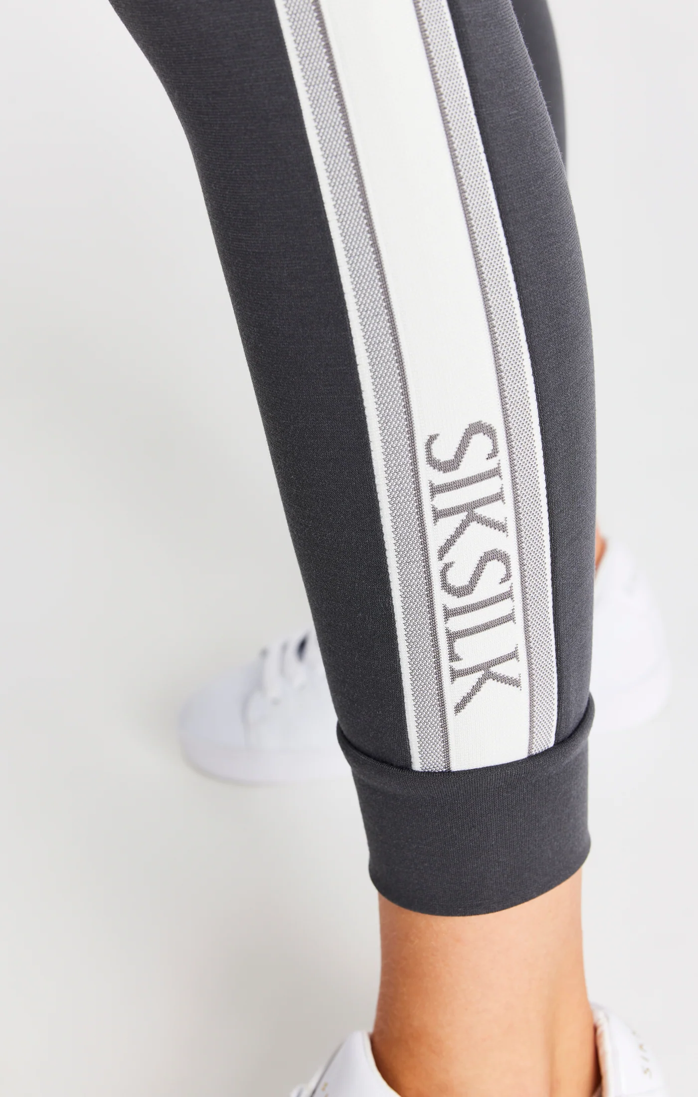 SikSilk Elevate Track Pants - Grey - Image 3