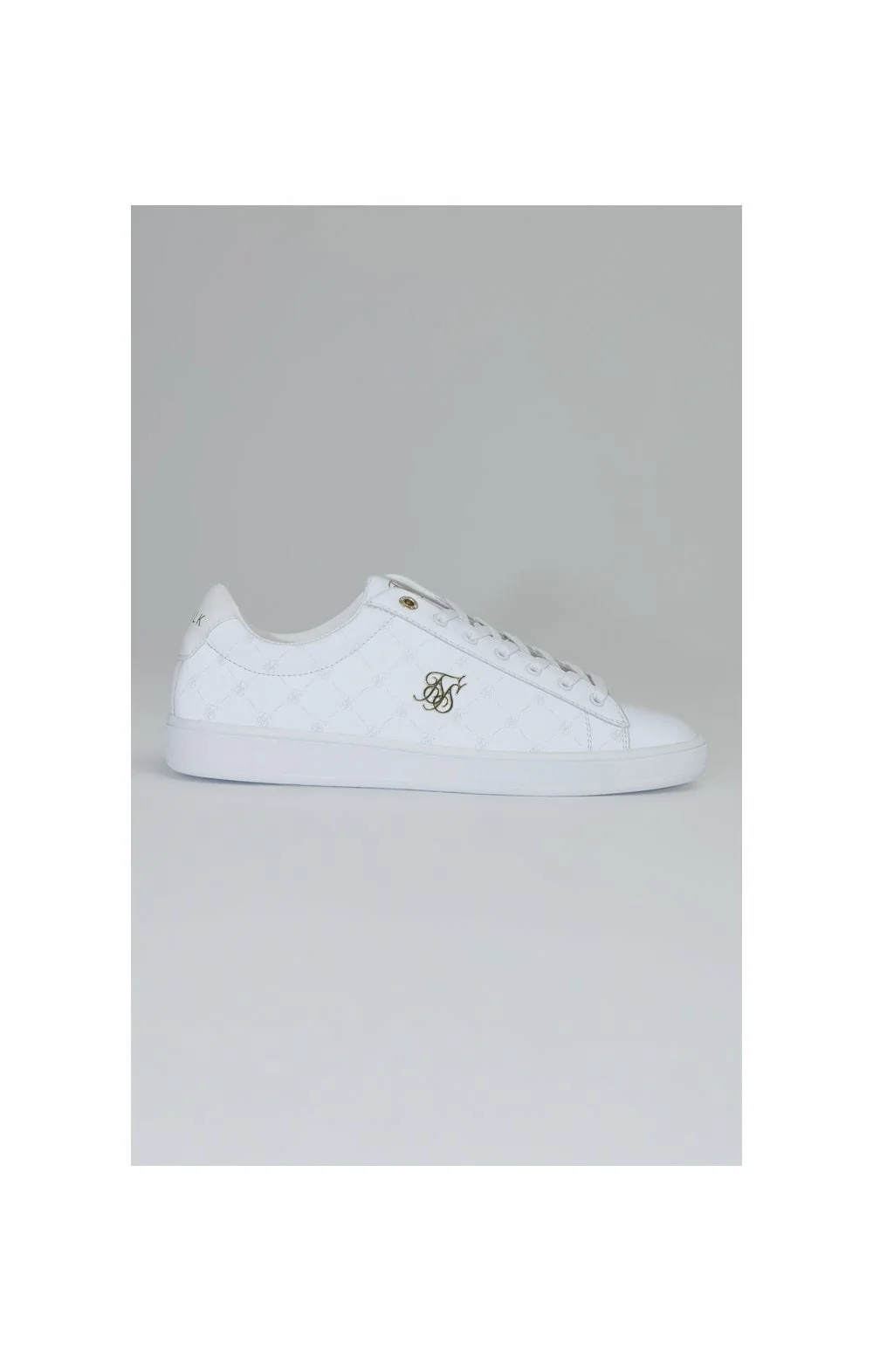 SikSilk Elite Monogram Reflective - White