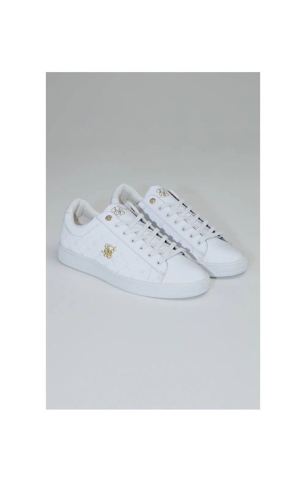 SikSilk Elite Monogram Reflective - White - Image 2