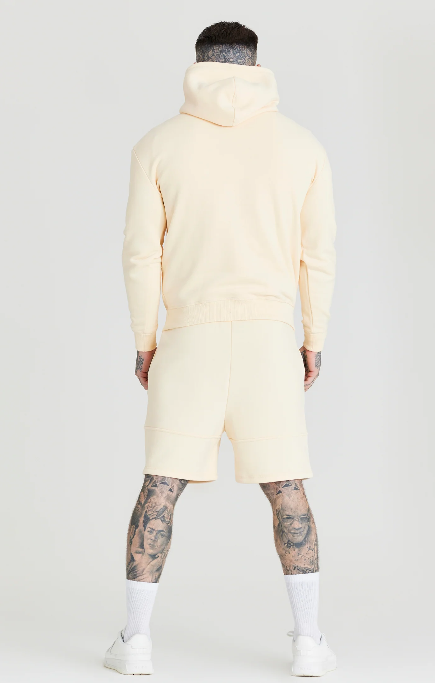 Ecru Foundation Embossed Hoodie - Image 5
