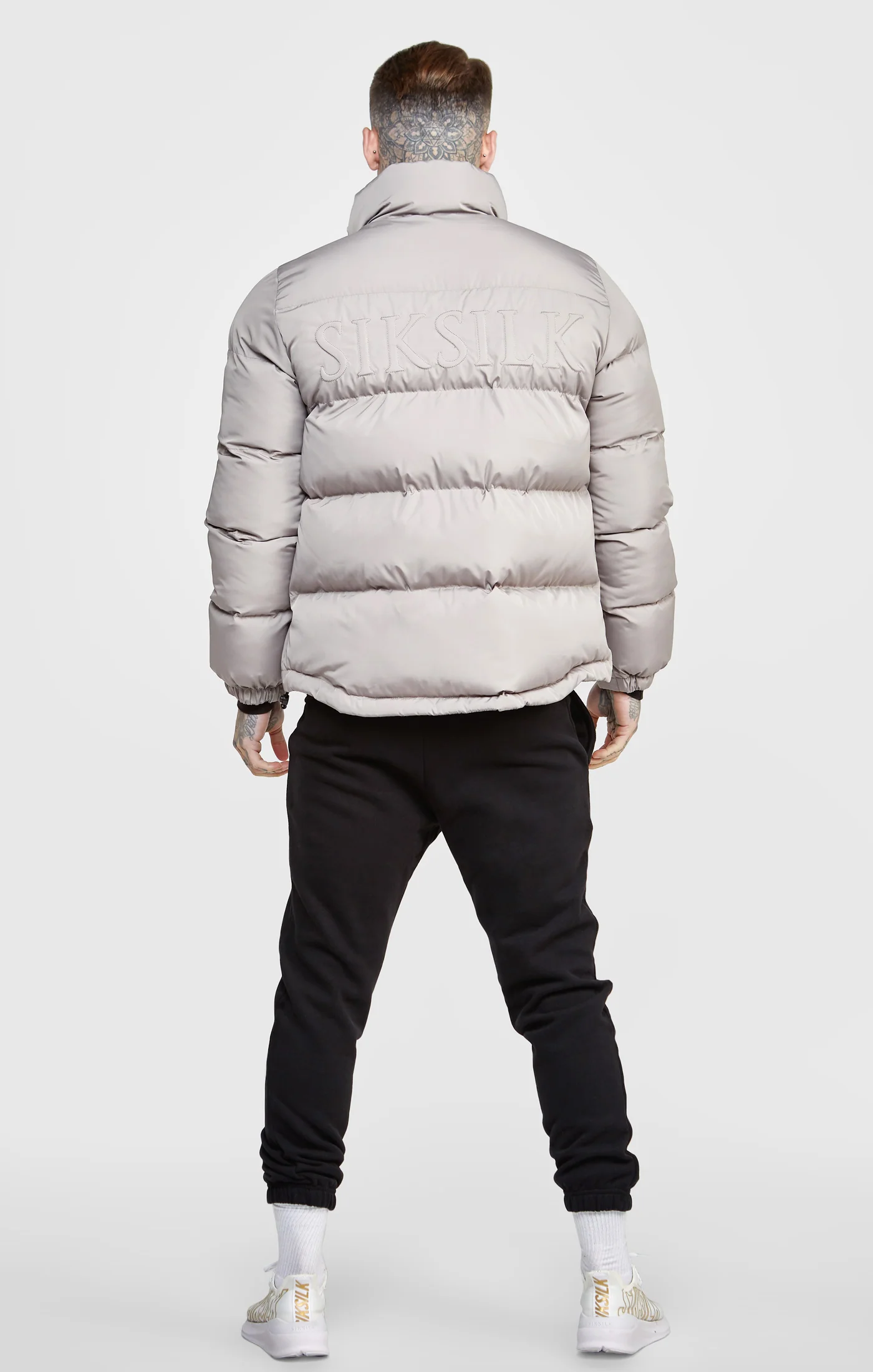 Stone Embossed Logo Bubble Jacket - Image 5