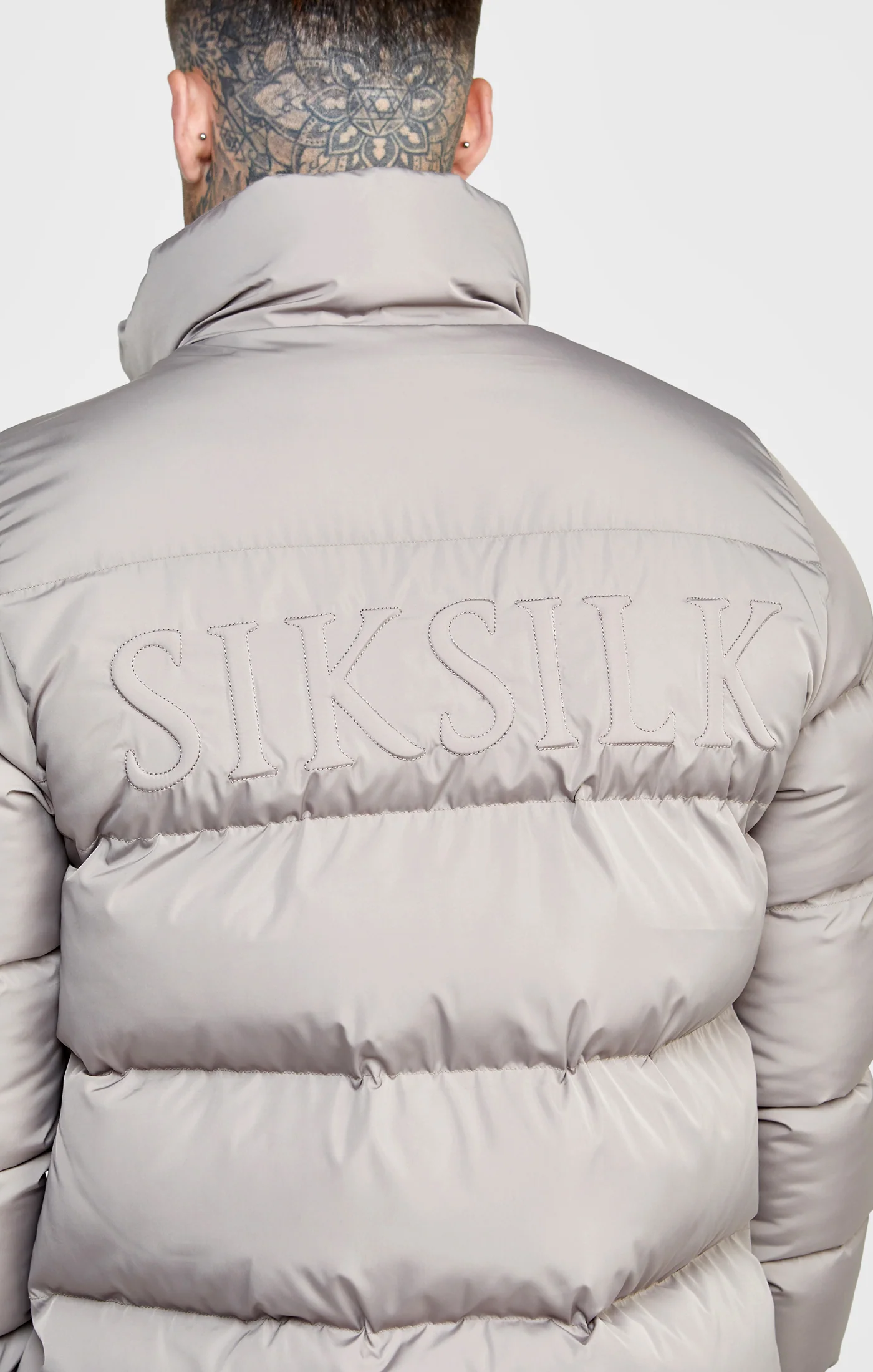 Stone Embossed Logo Bubble Jacket - Image 7