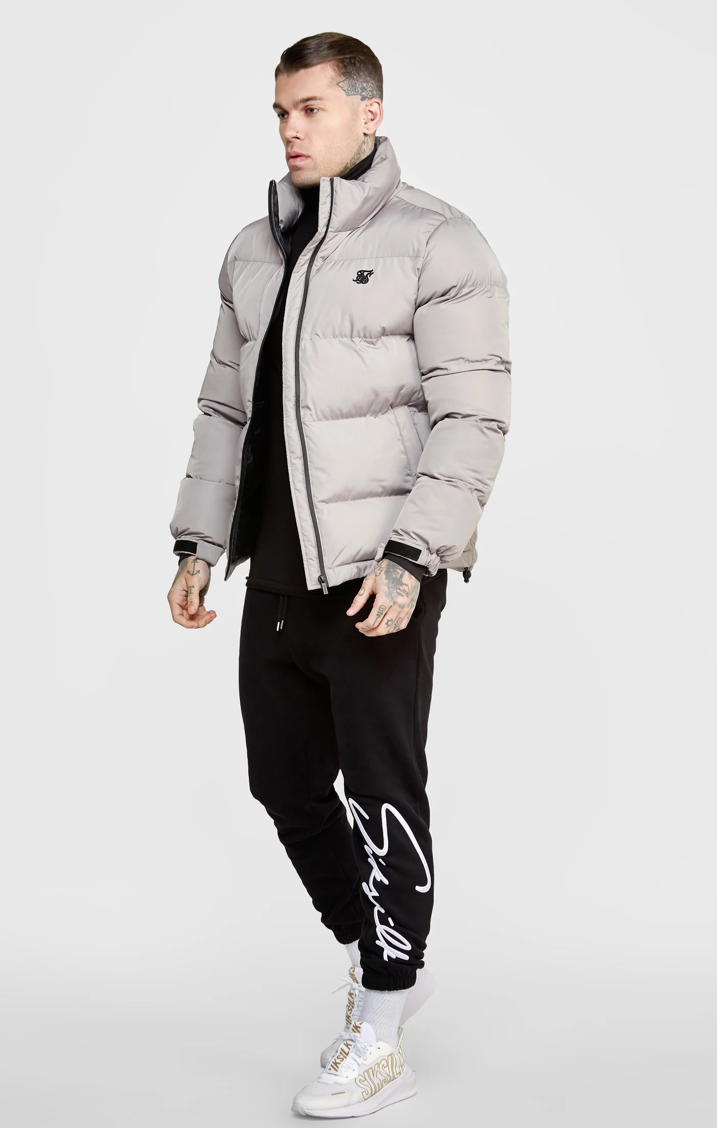 Stone Embossed Logo Bubble Jacket - Image 8