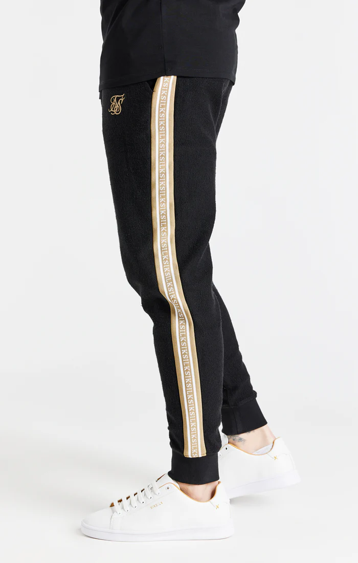 Black Eminent Loop Back Cuff Pant - Image 2
