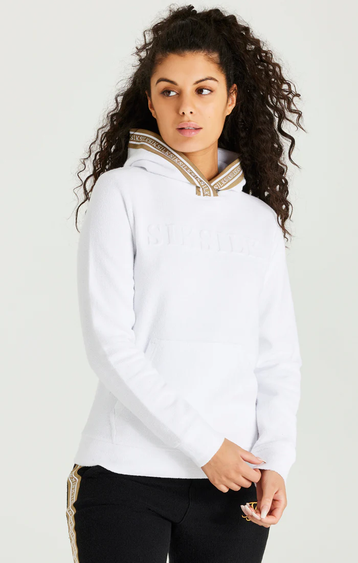 White Overhead Hoodie - Image 2