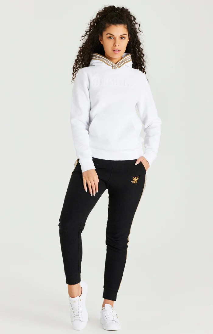White Overhead Hoodie - Image 4