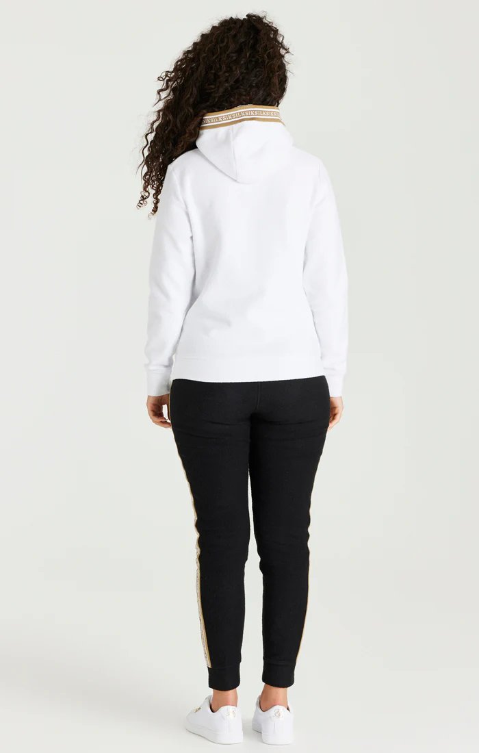 White Overhead Hoodie - Image 6