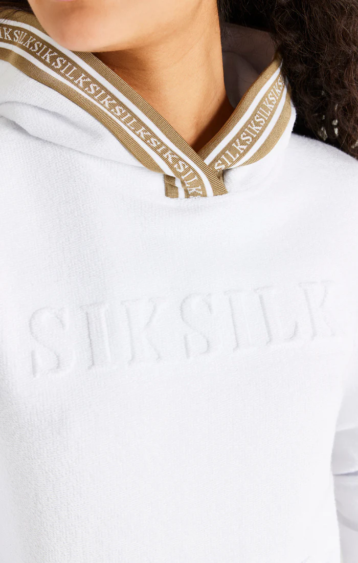 White Overhead Hoodie - Image 7