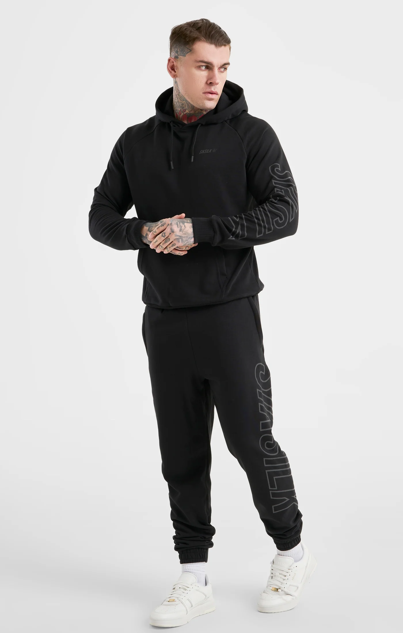 Black Sports Hoodie - Image 3