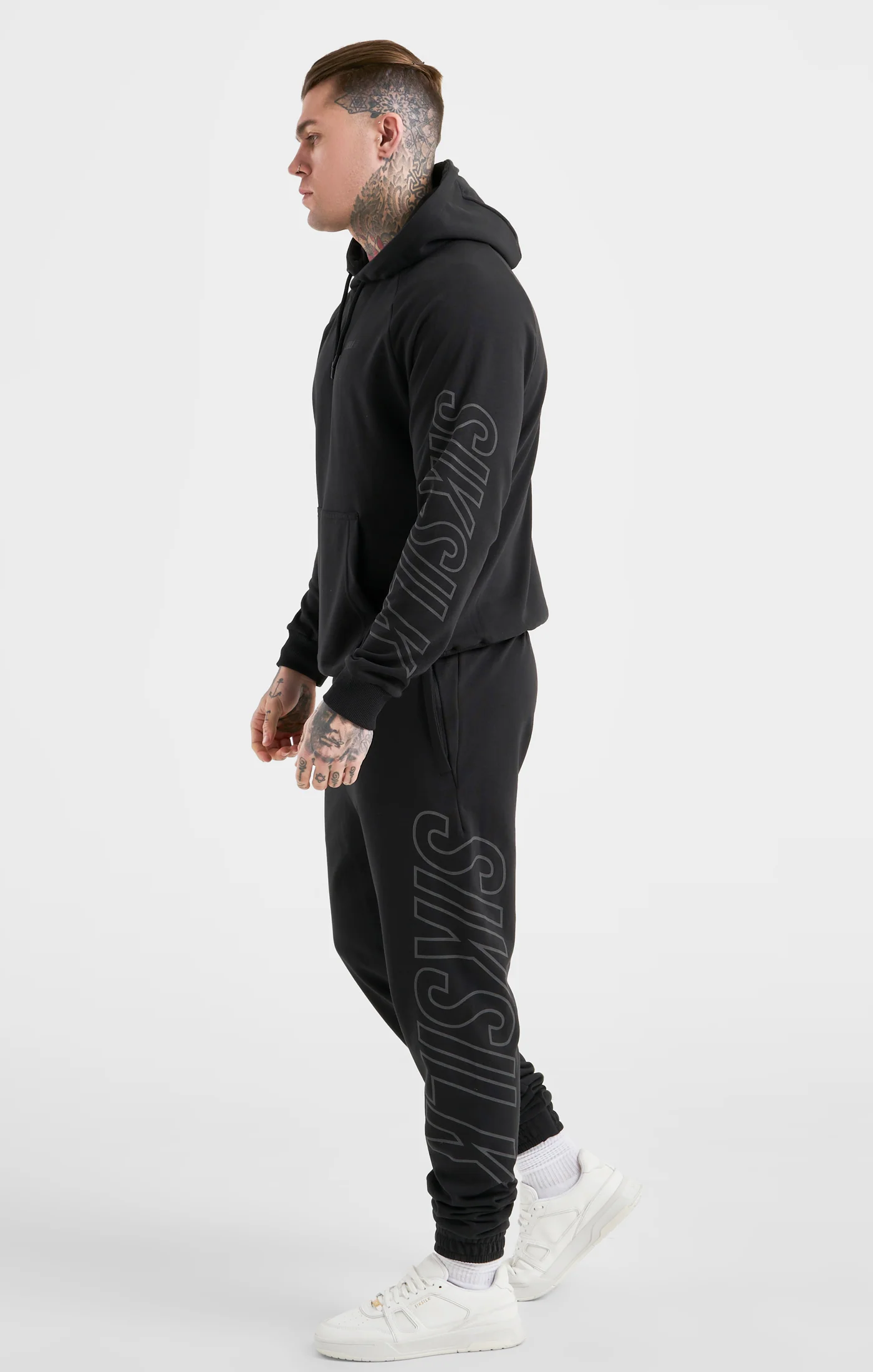 Black Sports Hoodie - Image 4