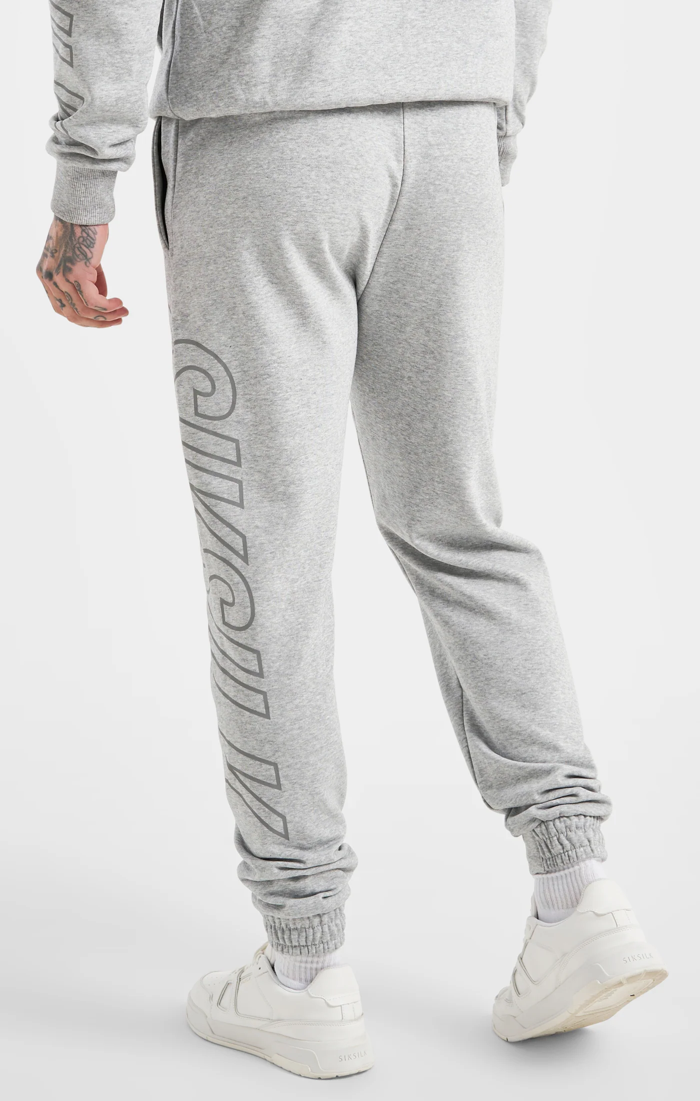 Grey Marl Track Pant - Image 3
