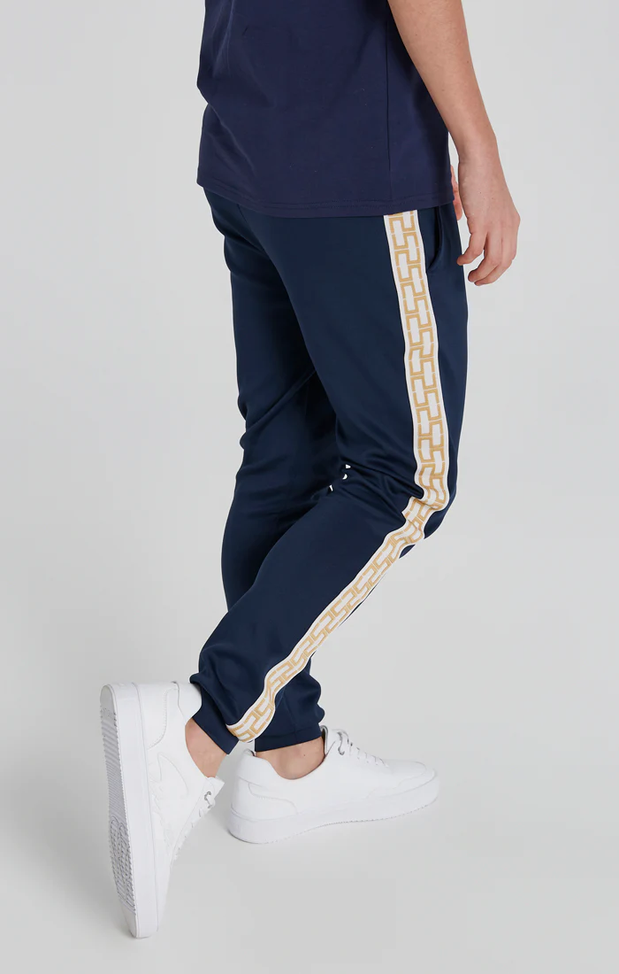 Boys Navy Taped Jogger - Image 3