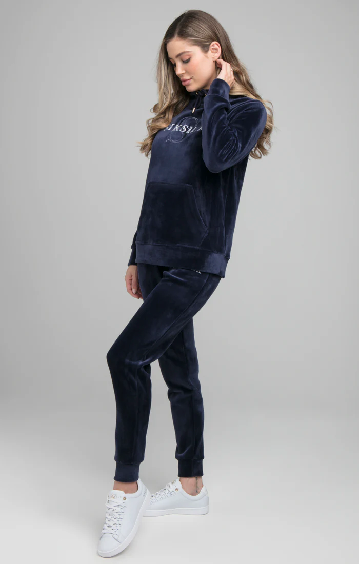 SikSilk Epitome Overhead Hoodie - Navy - Image 5