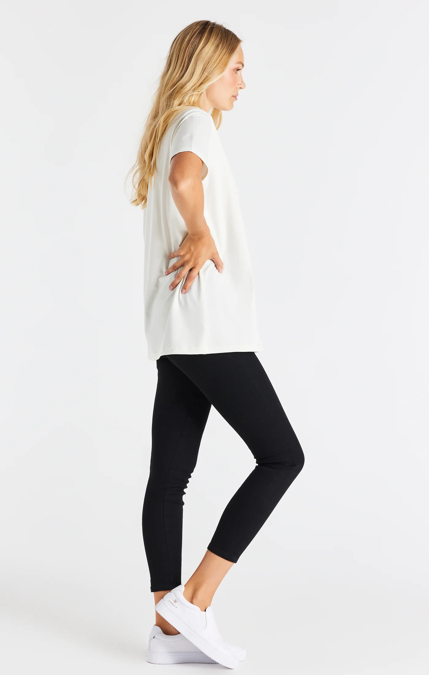 Ecru Boyfriend T-Shirt - Image 4