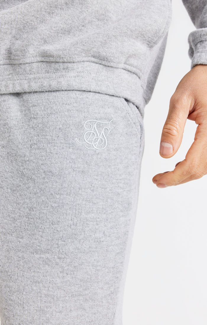 Grey Rib Relaxed Short - Image 4