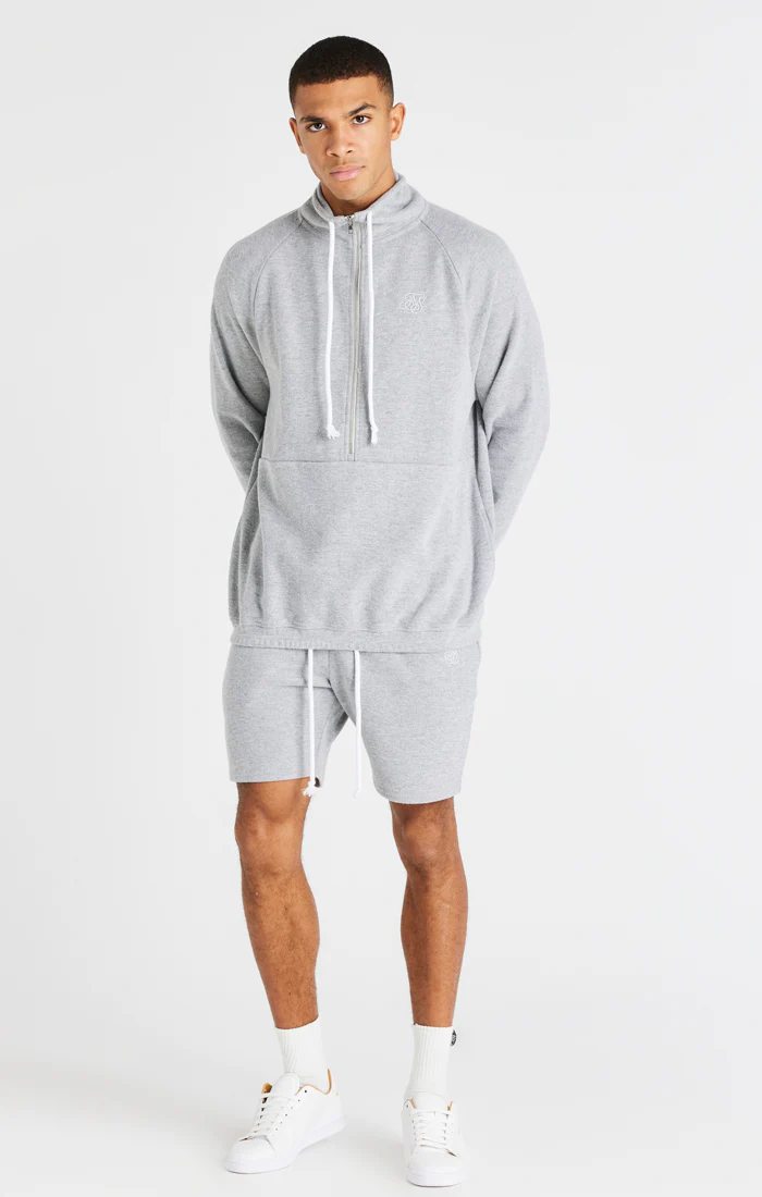 Grey Rib Relaxed Short - Image 5