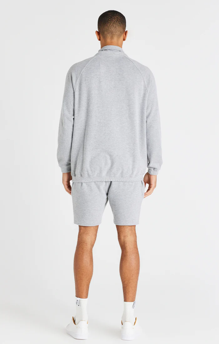 Grey Rib Relaxed Short - Image 7