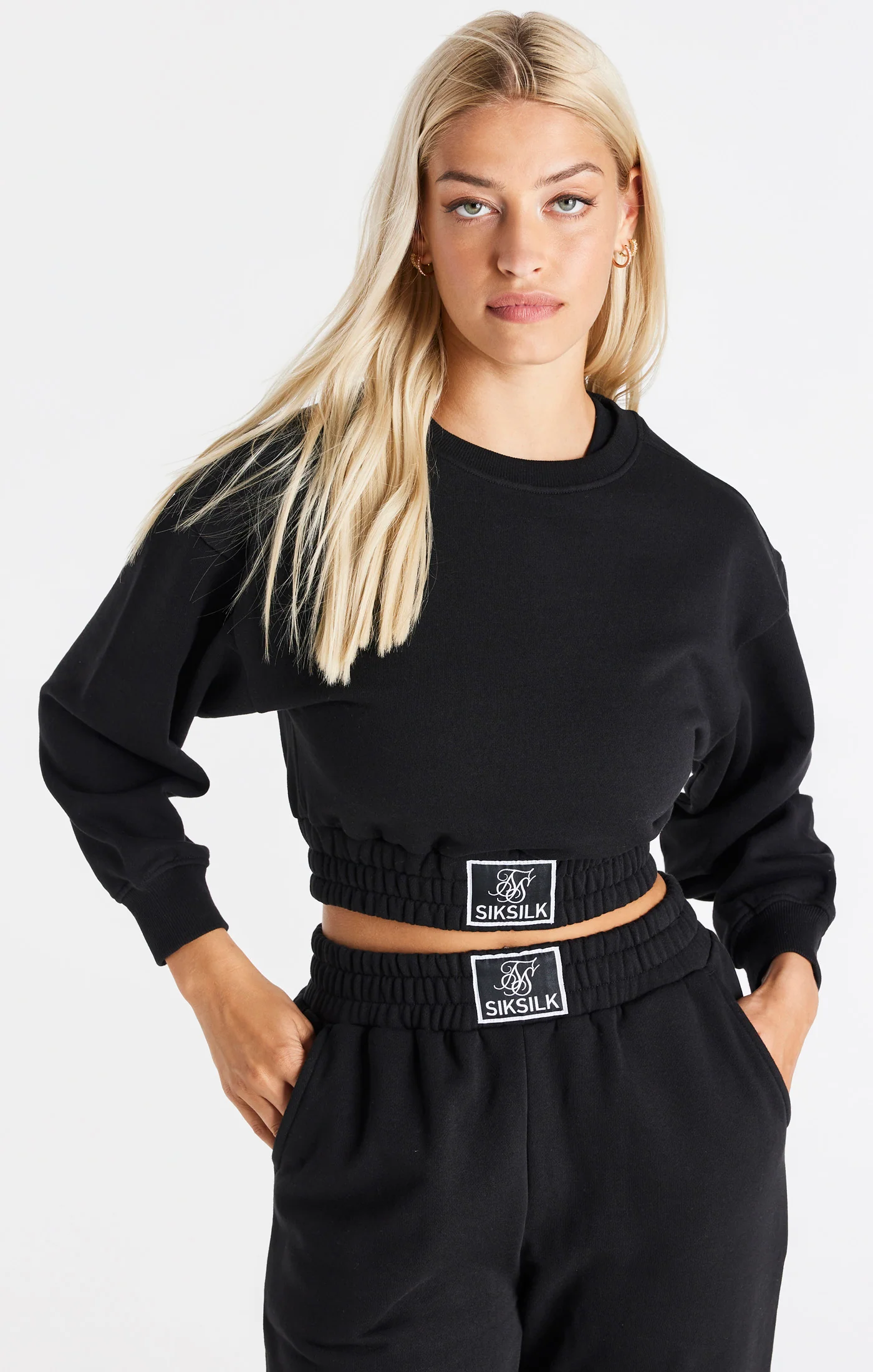 SikSilk Essential Sweater - Black