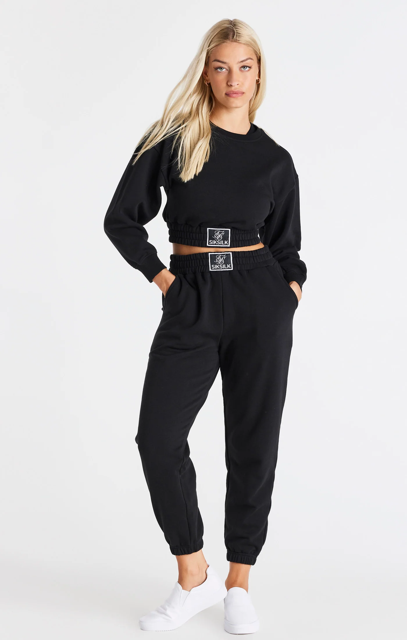 SikSilk Essential Sweater - Black - Image 2