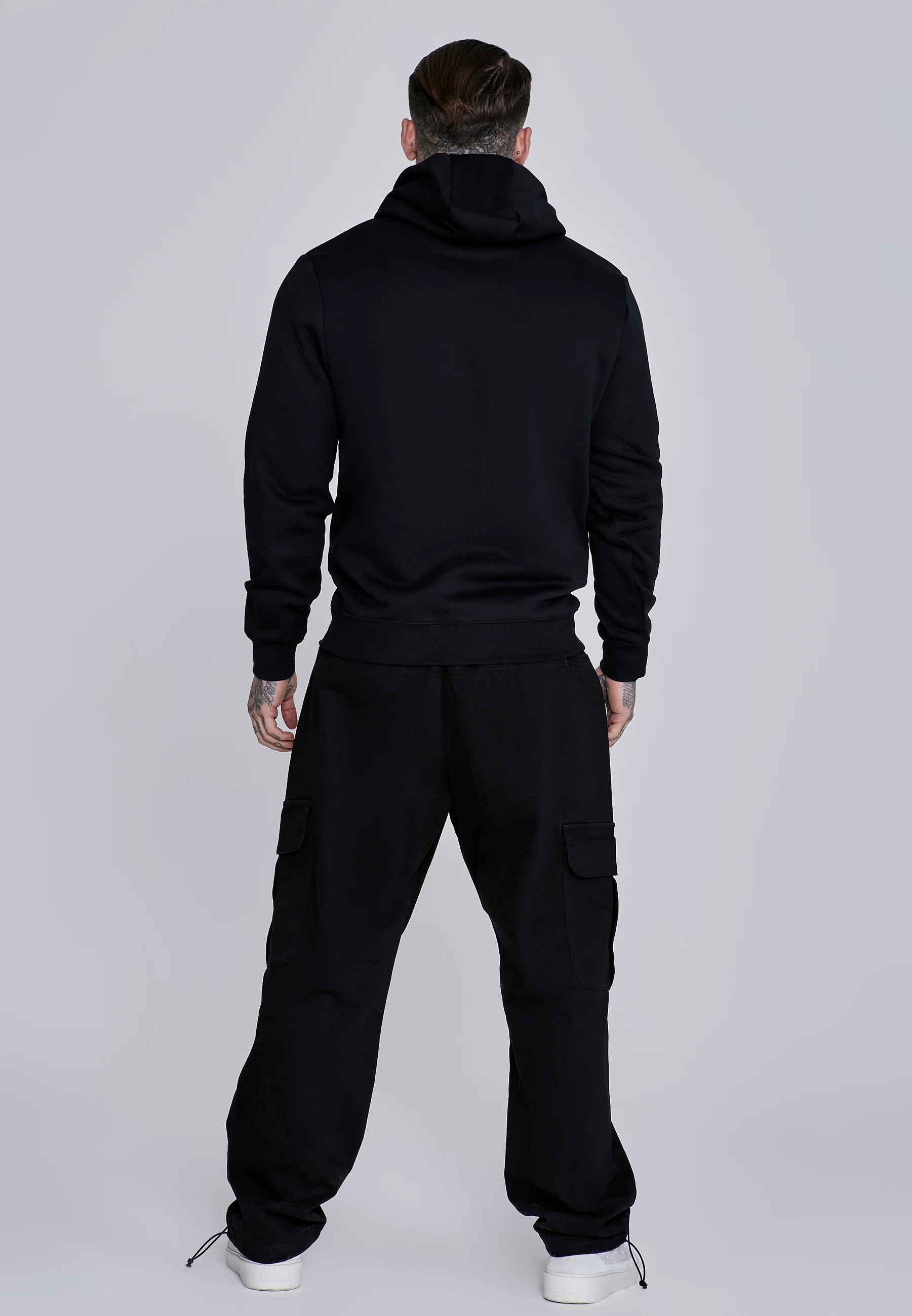 Black Essentials Hoodie - Image 5
