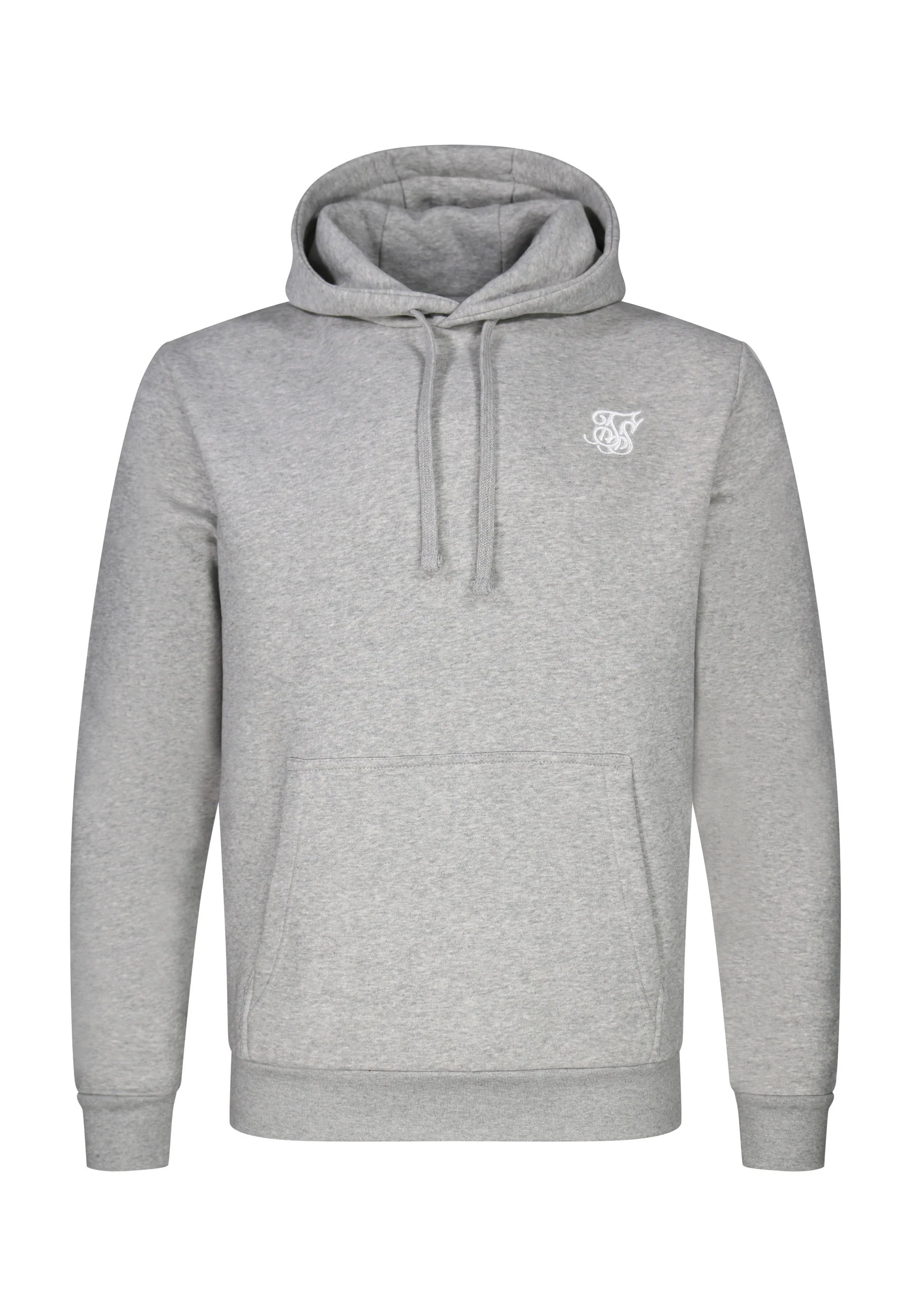 Grey Marl Essentials Hoodie - Image 6