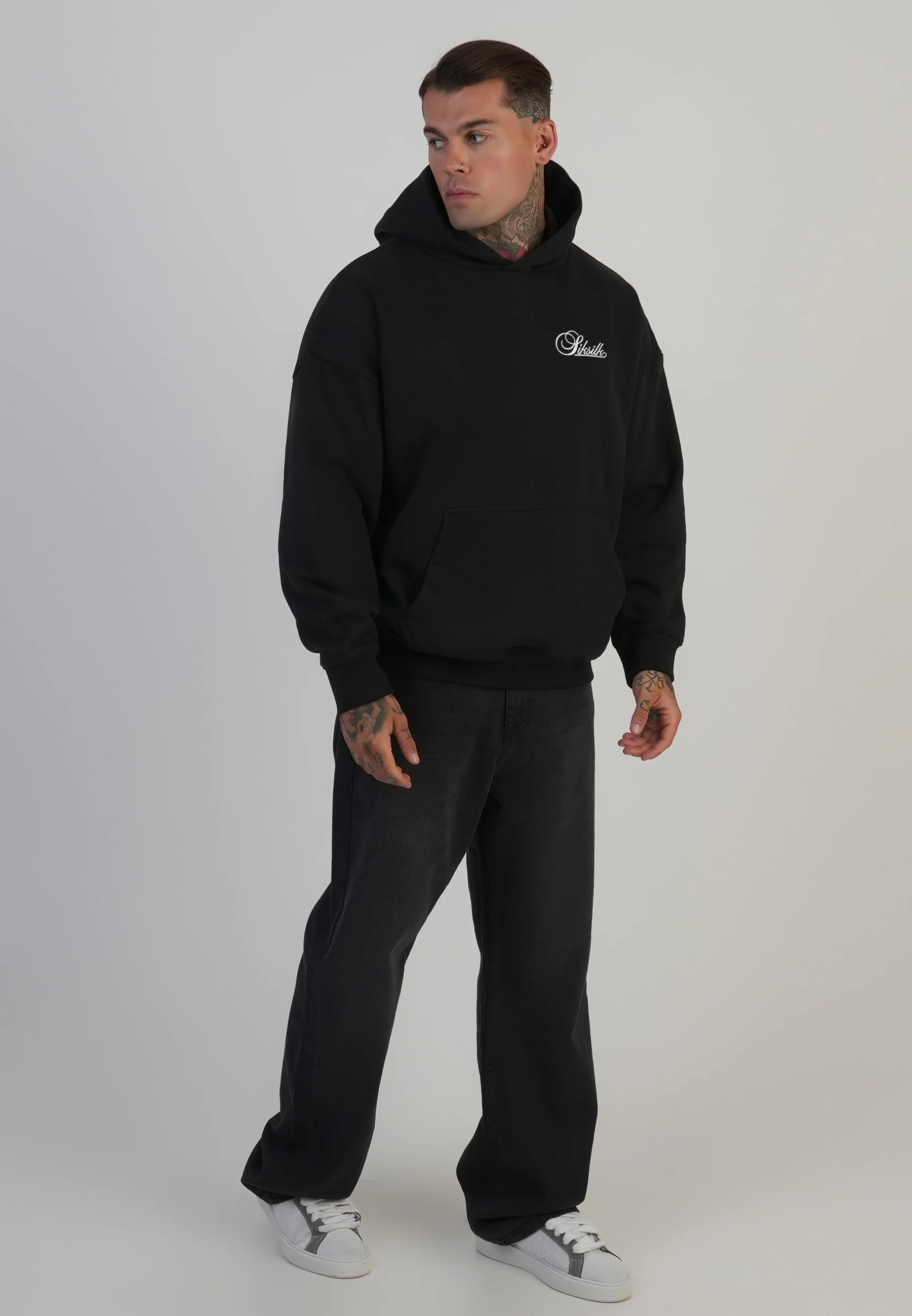 Black Essentials Hoodie - Image 4