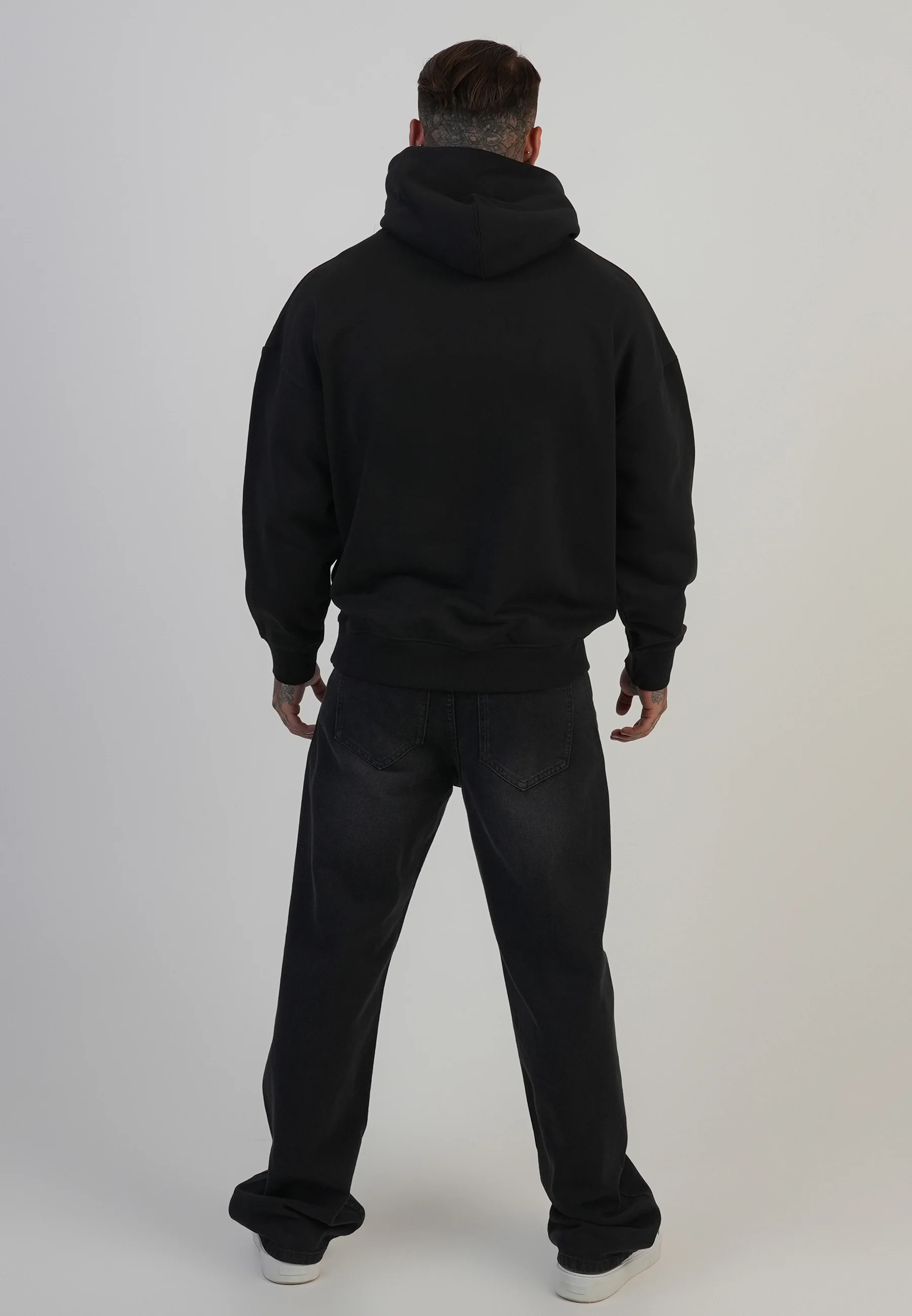Black Essentials Hoodie - Image 5