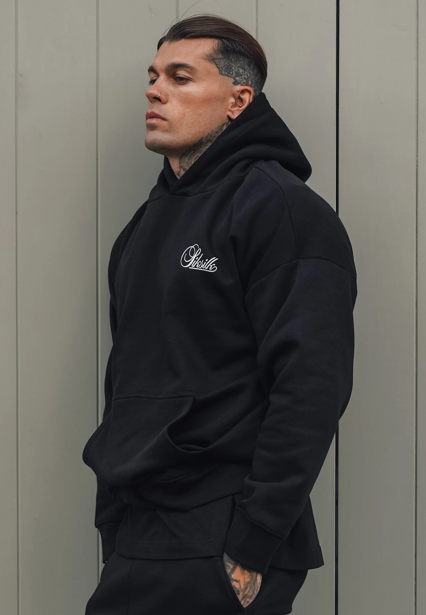 Black Essentials Hoodie - Image 6