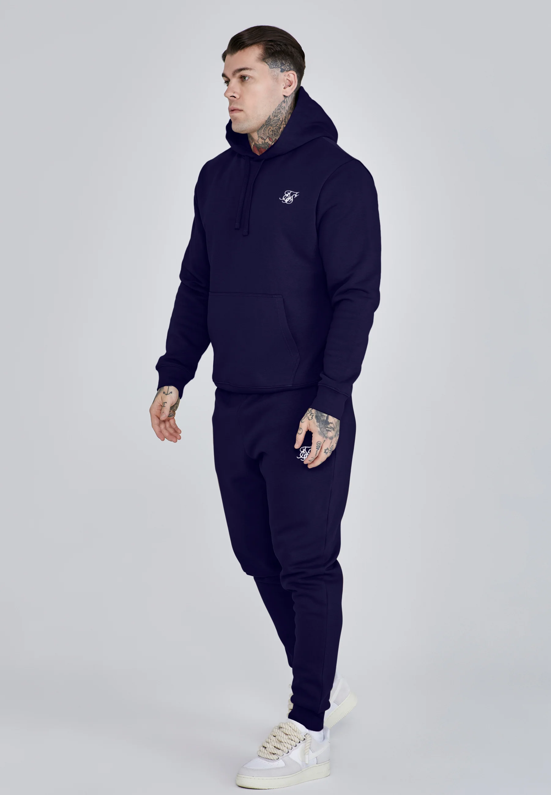 Navy Essentials Hoodie - Image 4