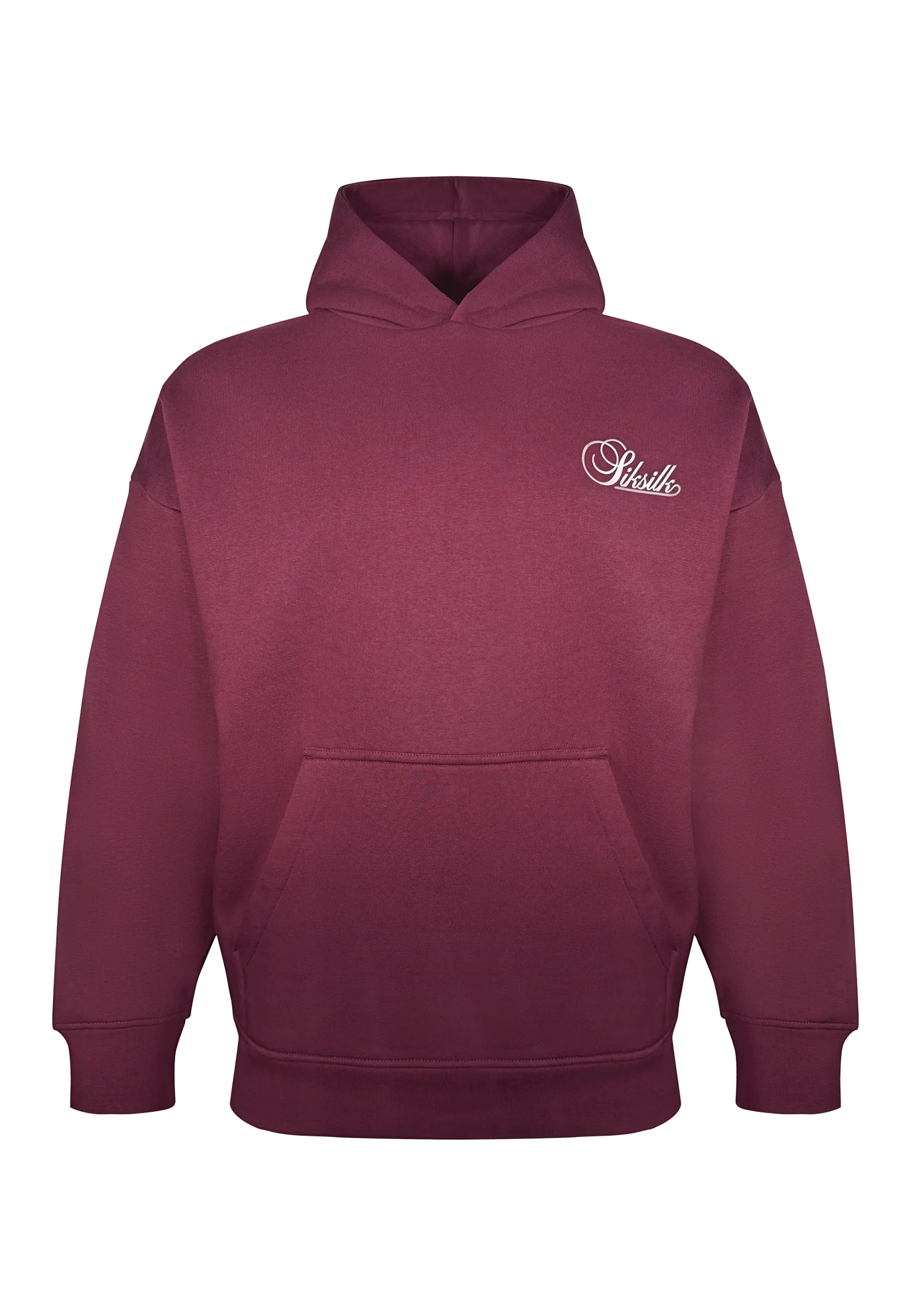 Burgundy Essentials Hoodie - Image 7
