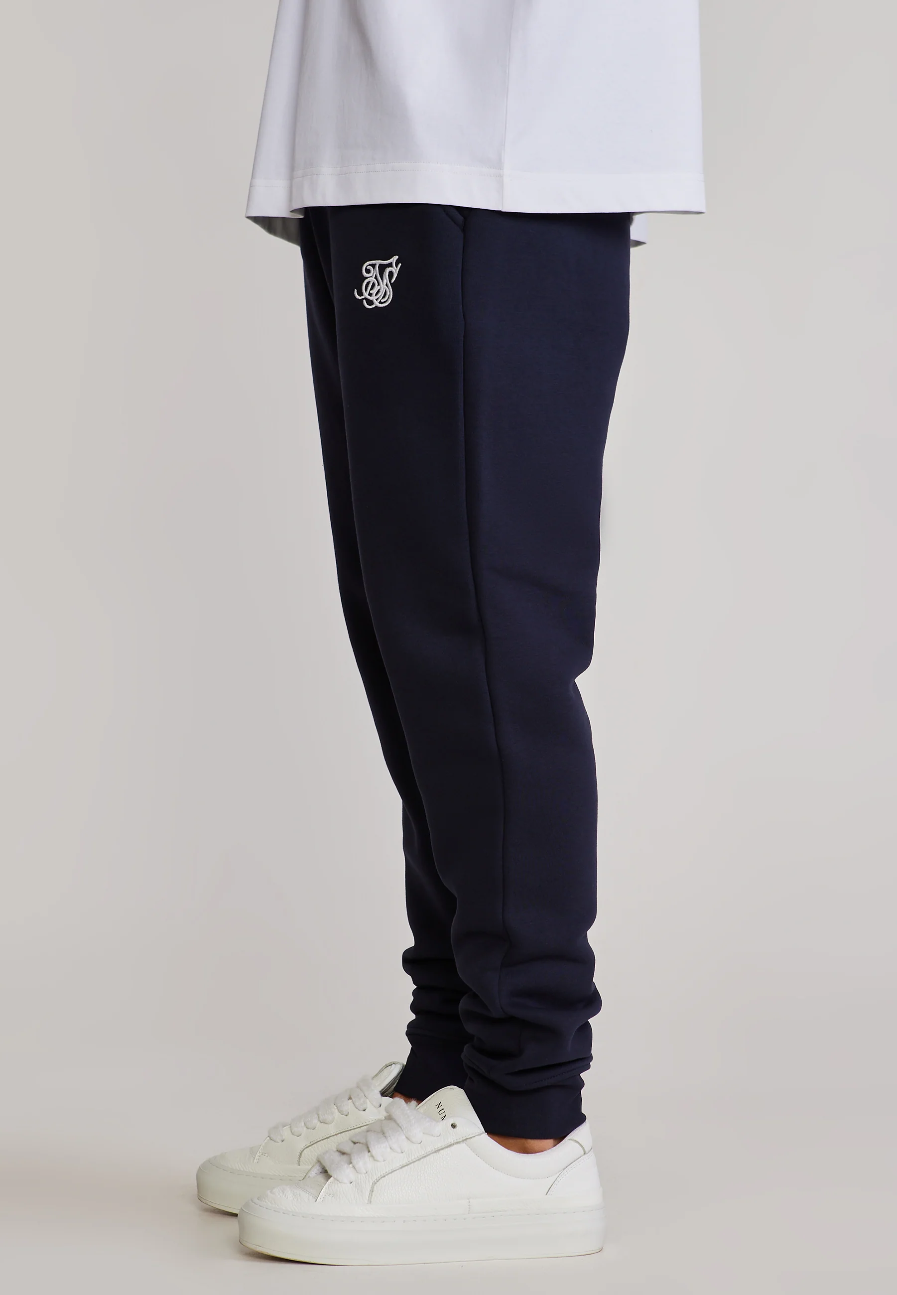 Navy Essentials Joggers - Image 3