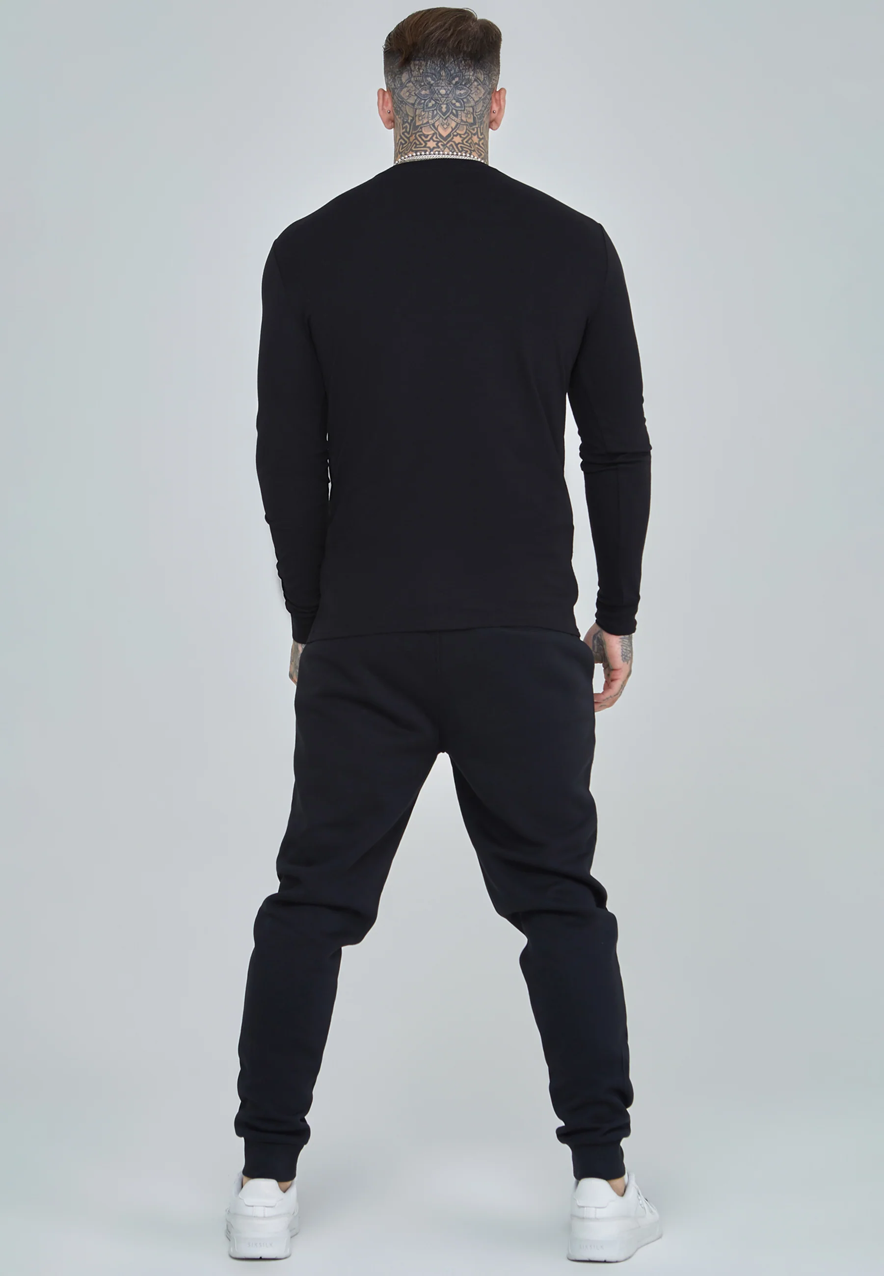 Black Essentials LS T-Shirt - Image 4