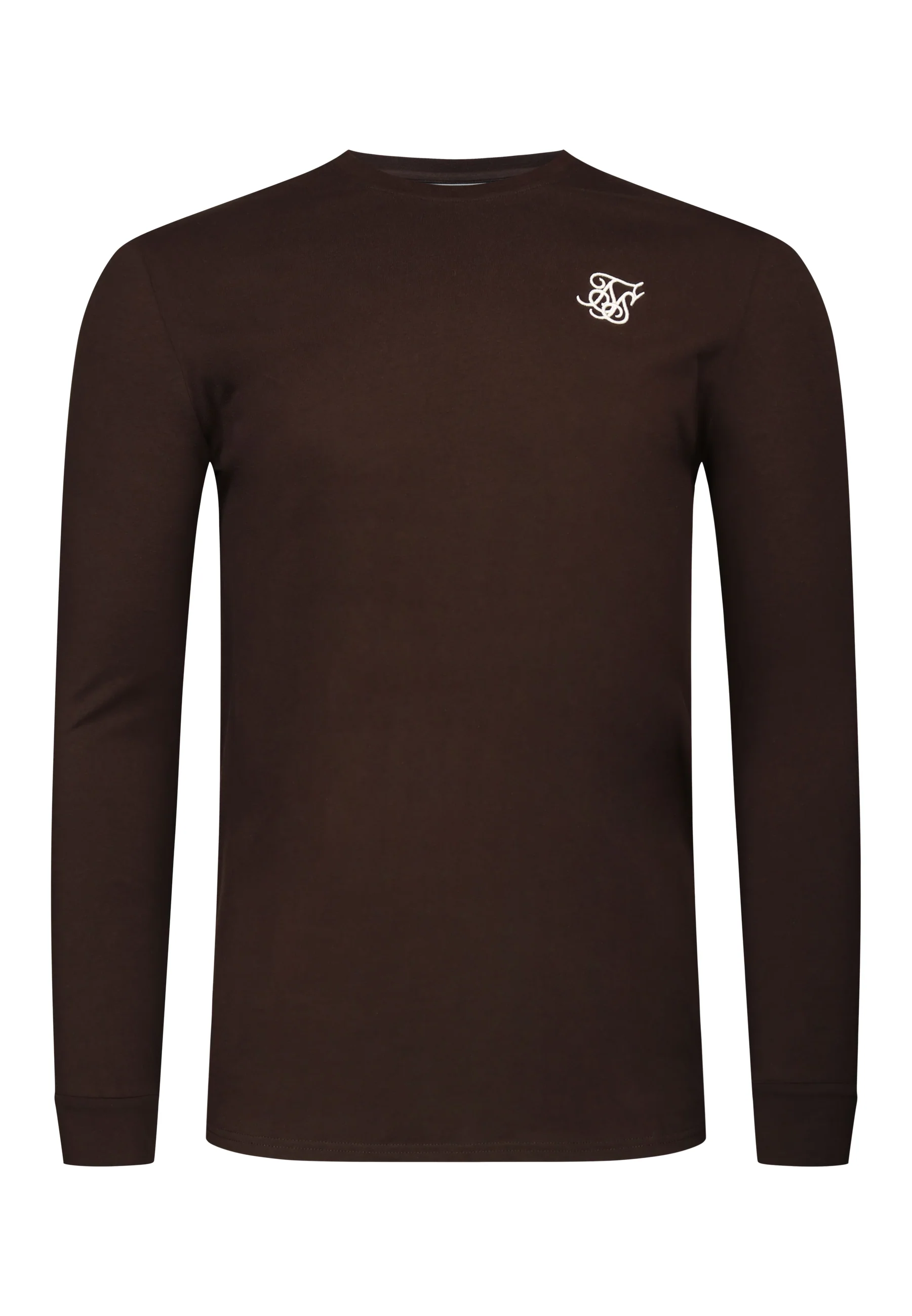 Brown Essentials LS T-Shirt - Image 6