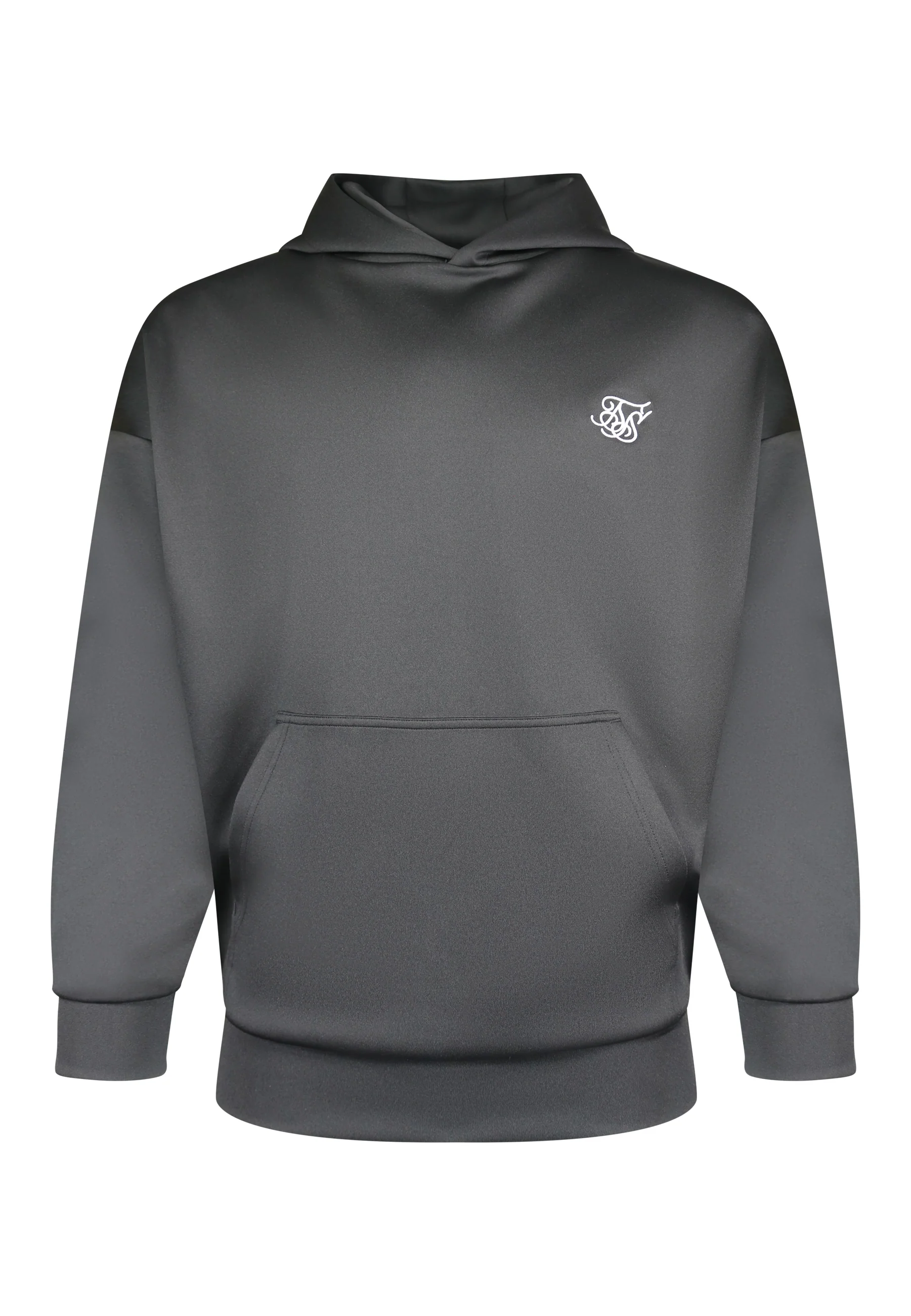 Black Essentials Poly Hoodie - Image 6