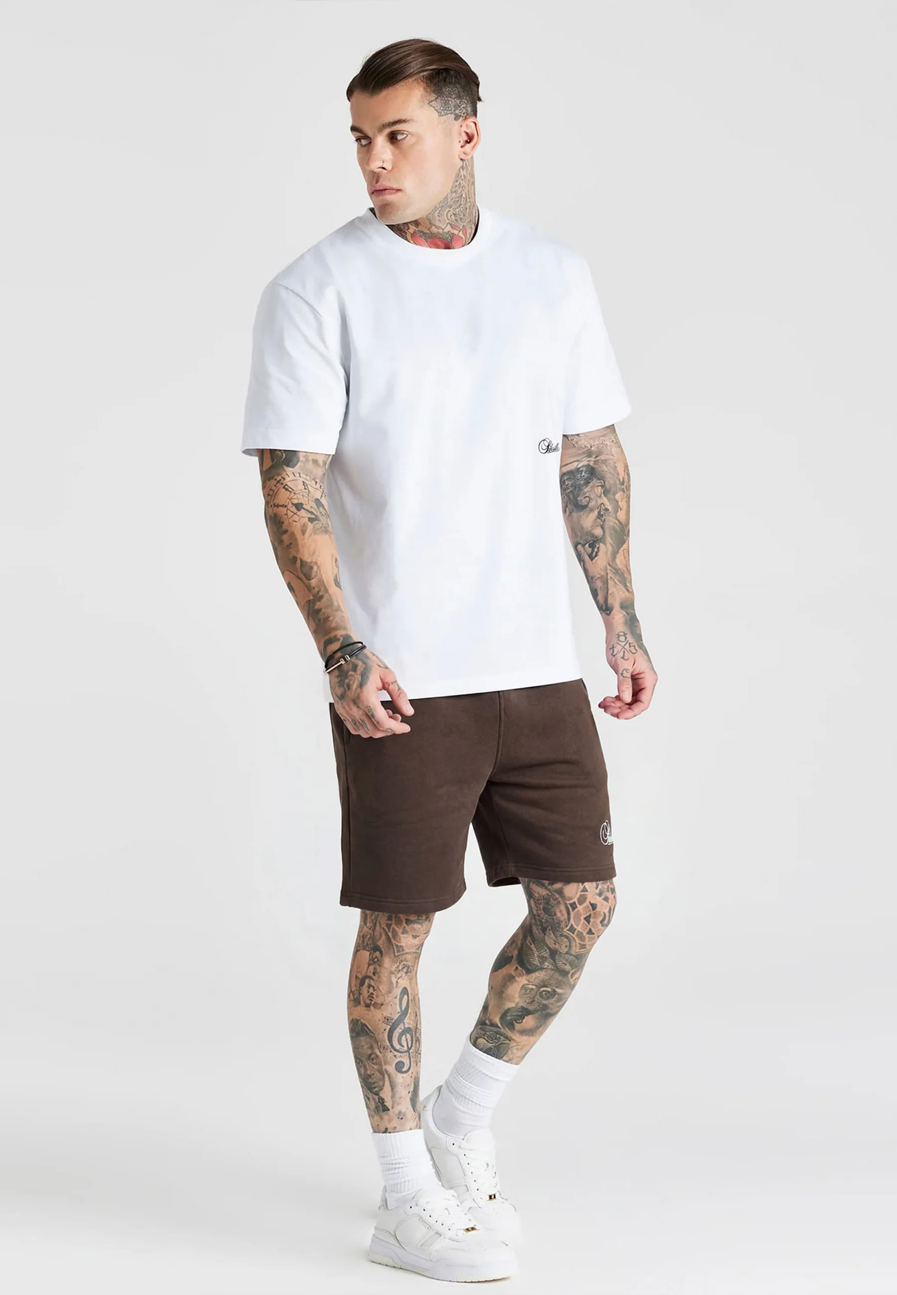 Brown Essentials Shorts - Image 4