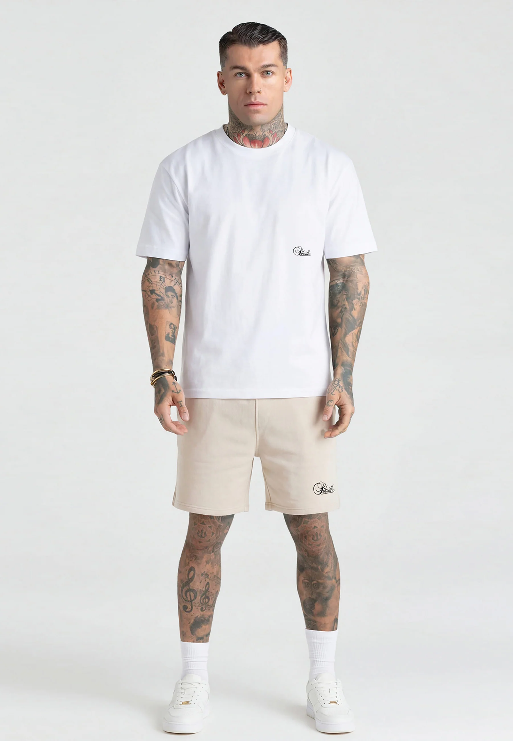 Ecru Essentials Shorts - Image 2