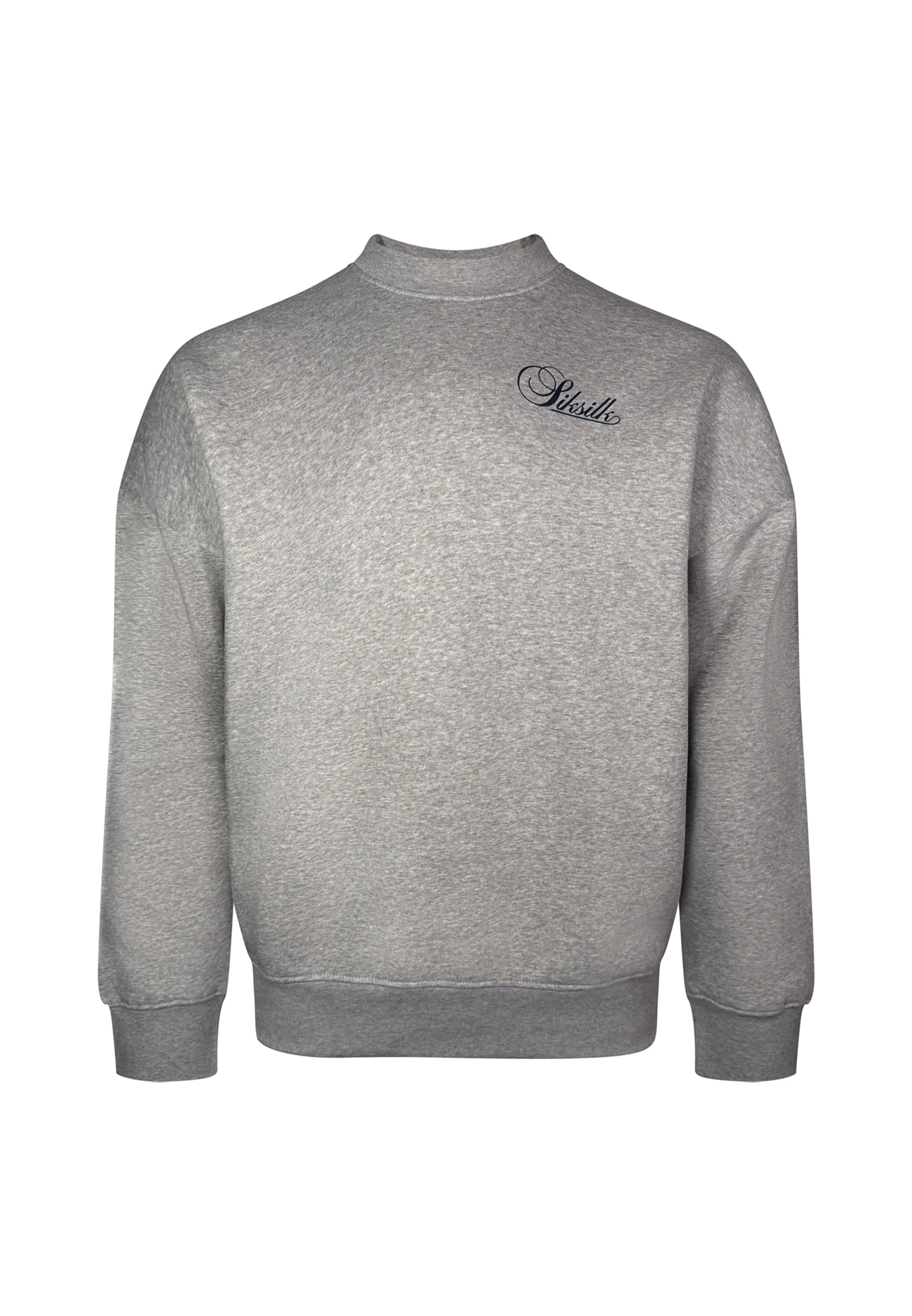 Grey Marl Essentials Sweater - Image 7
