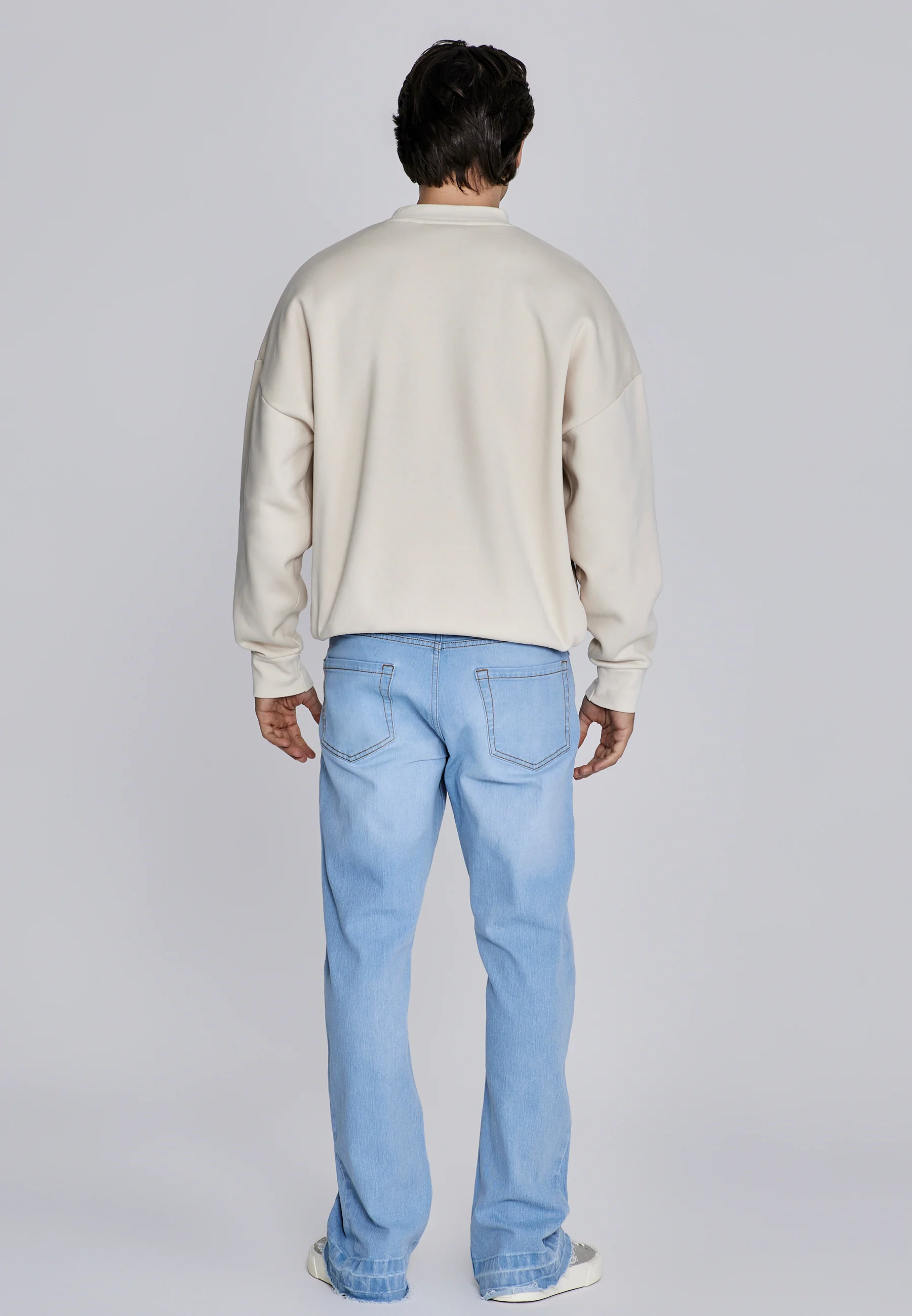 Ecru Essentials Sweater - Image 5